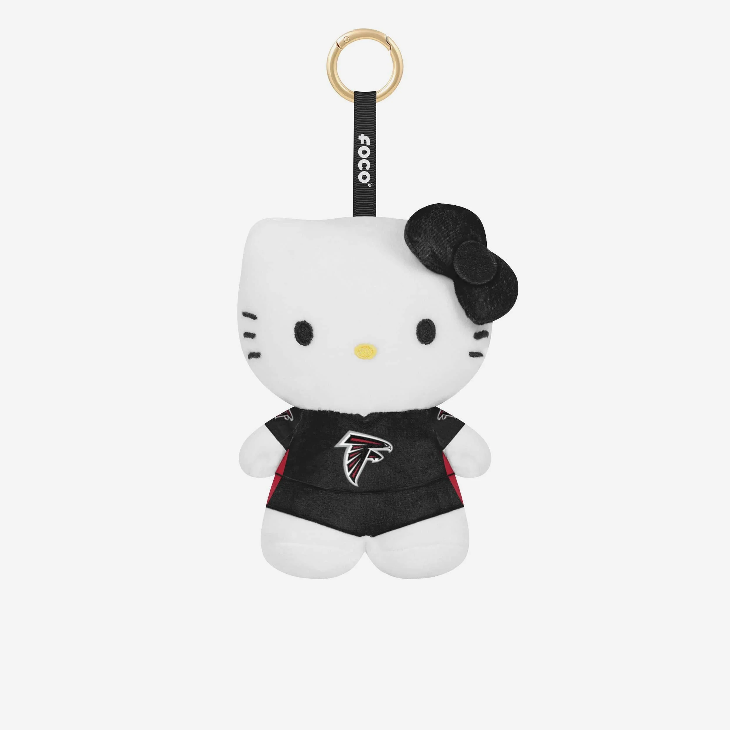 Atlanta Falcons Plush Hello Kitty® Bag Charm Keychain