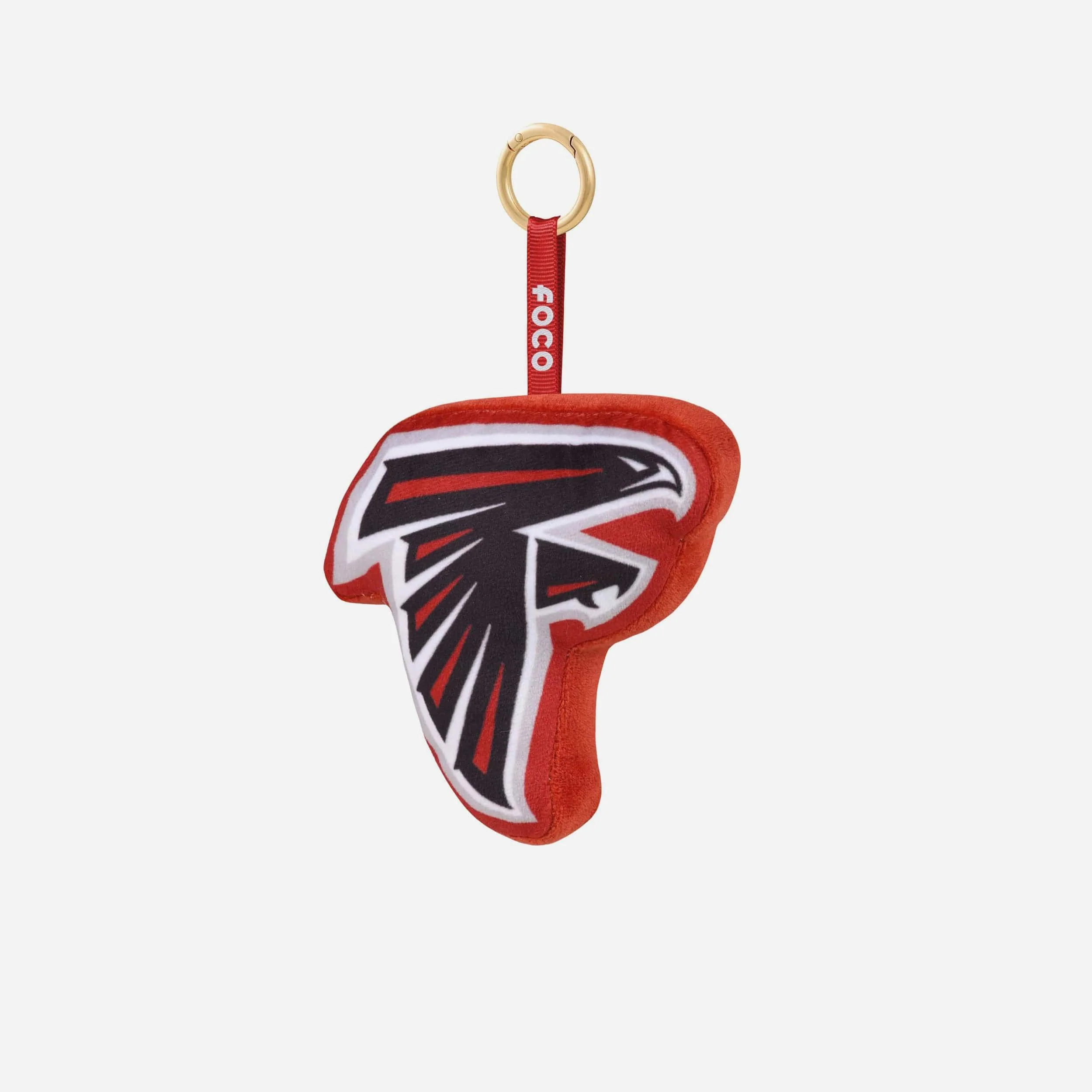 Atlanta Falcons Plush Team Logo Bag Charm Keychain - Image 3
