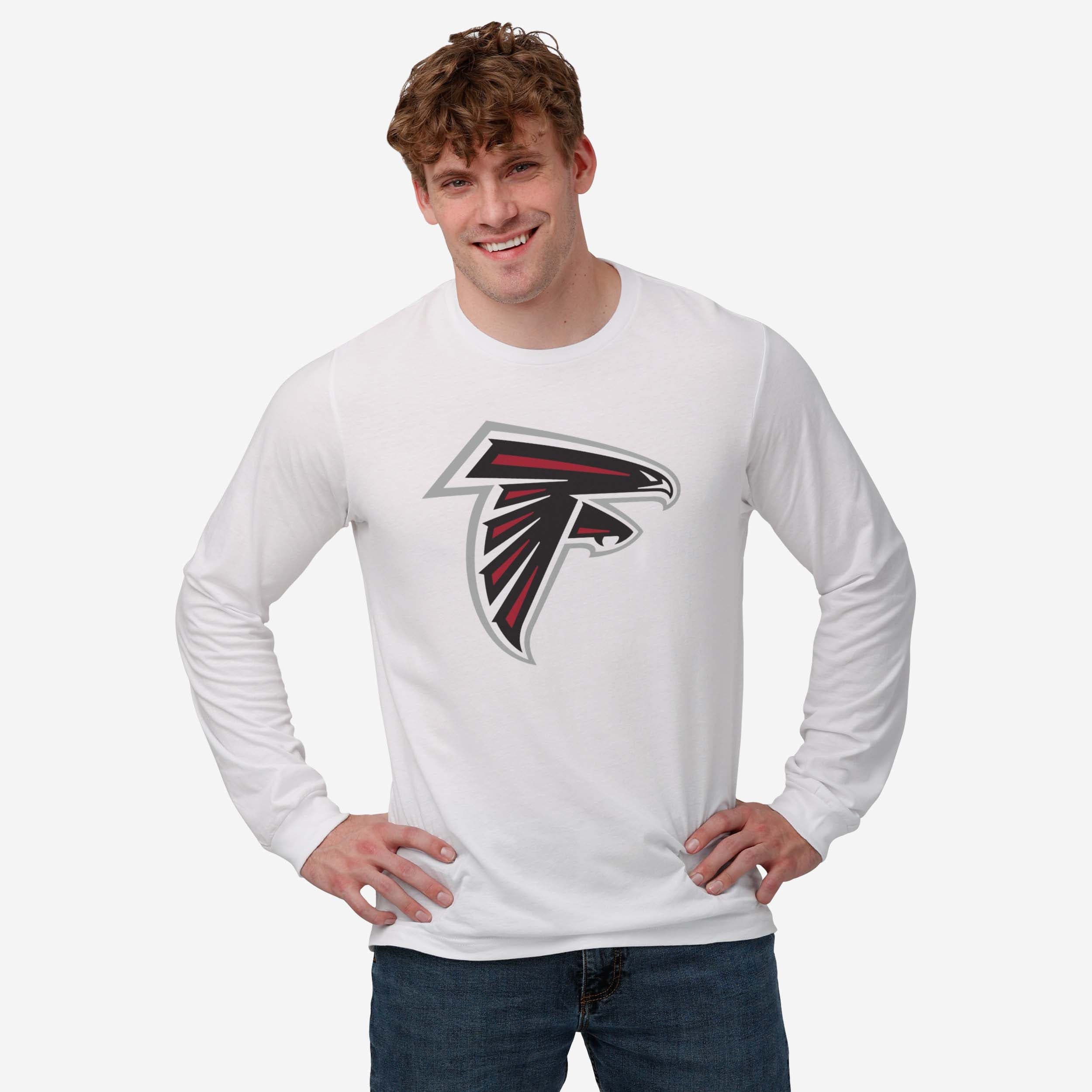 Atlanta Falcons Primary Logo Long Sleeve T-Shirt - Image 14