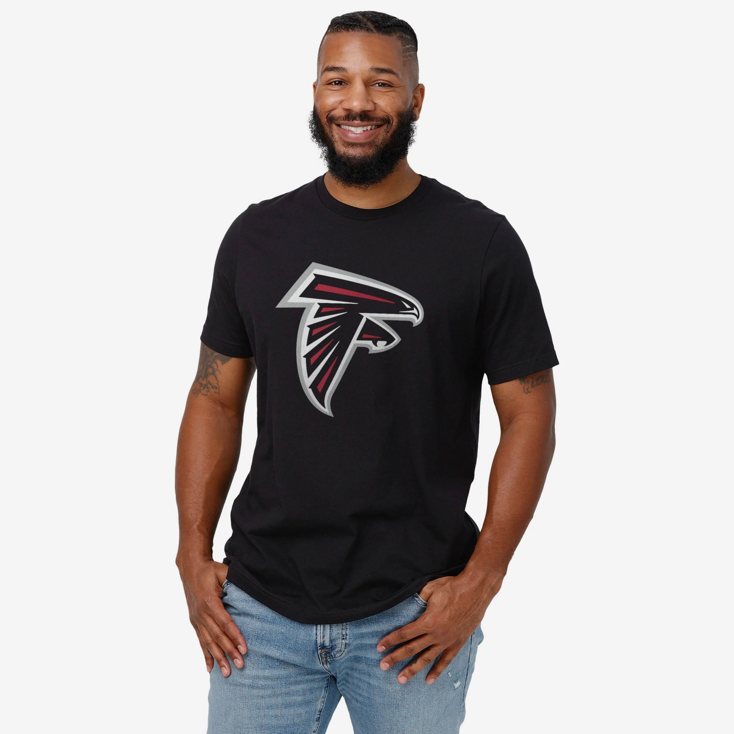 Atlanta Falcons Primary Logo T-Shirt - Image 6