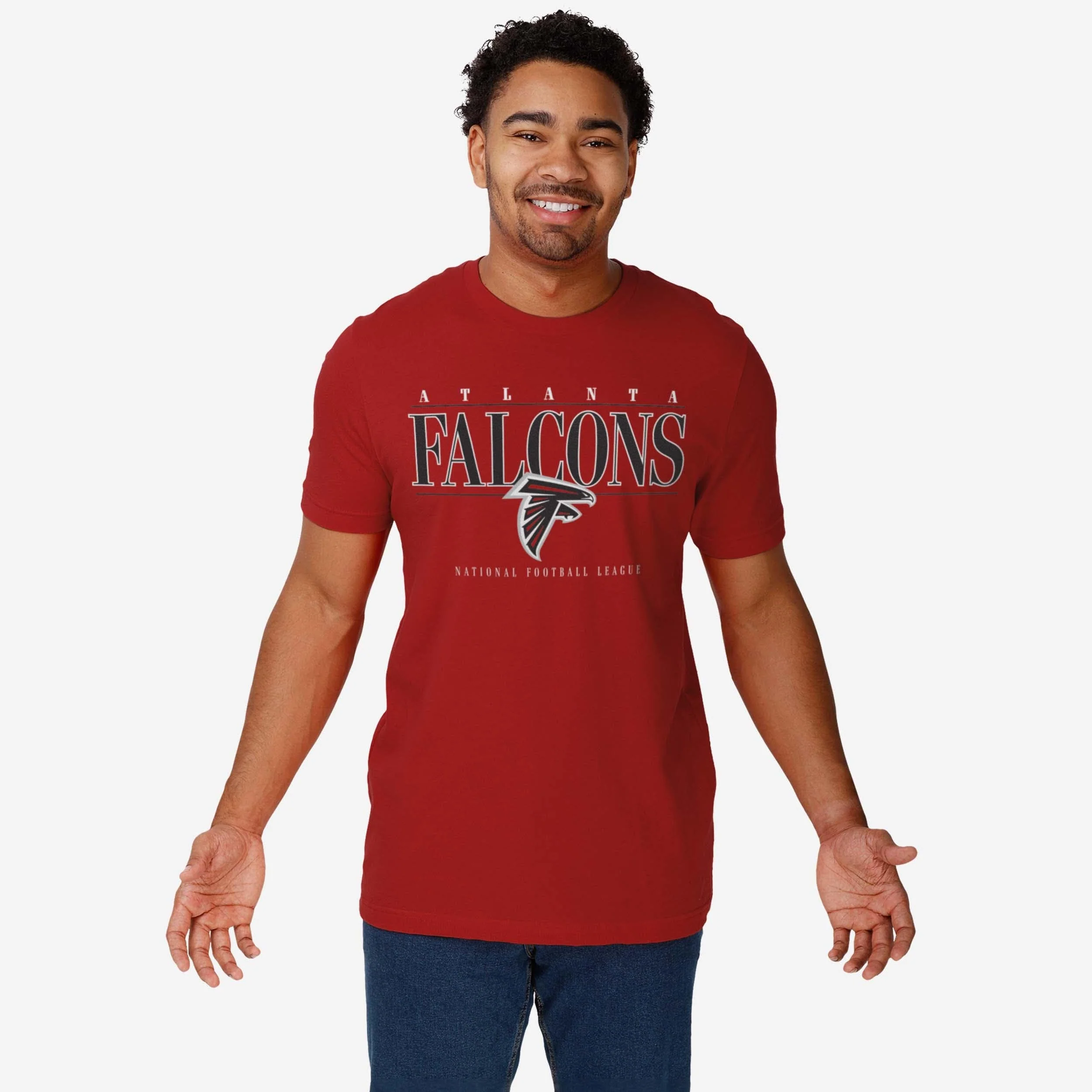 Atlanta Falcons Signature Bar T-Shirt - Image 2