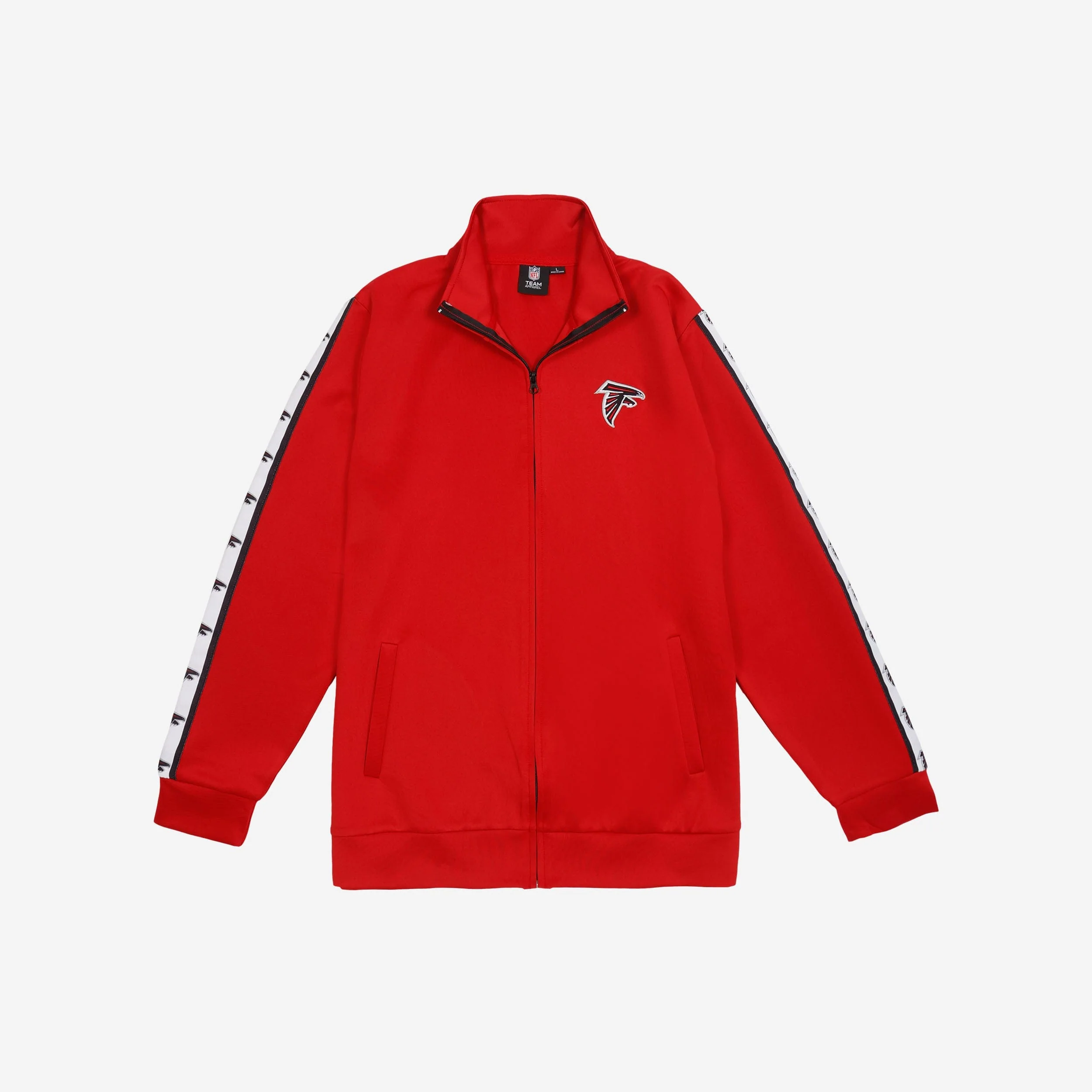 Atlanta Falcons Stripe Logo Track Jacket - Image 6