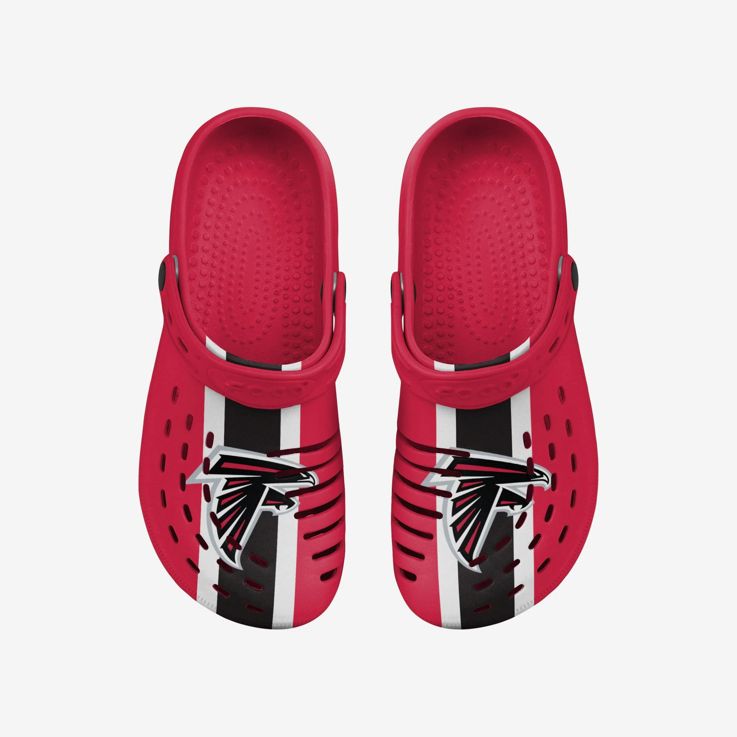 Atlanta Falcons Team Stripe Clog With Strap - Image 4