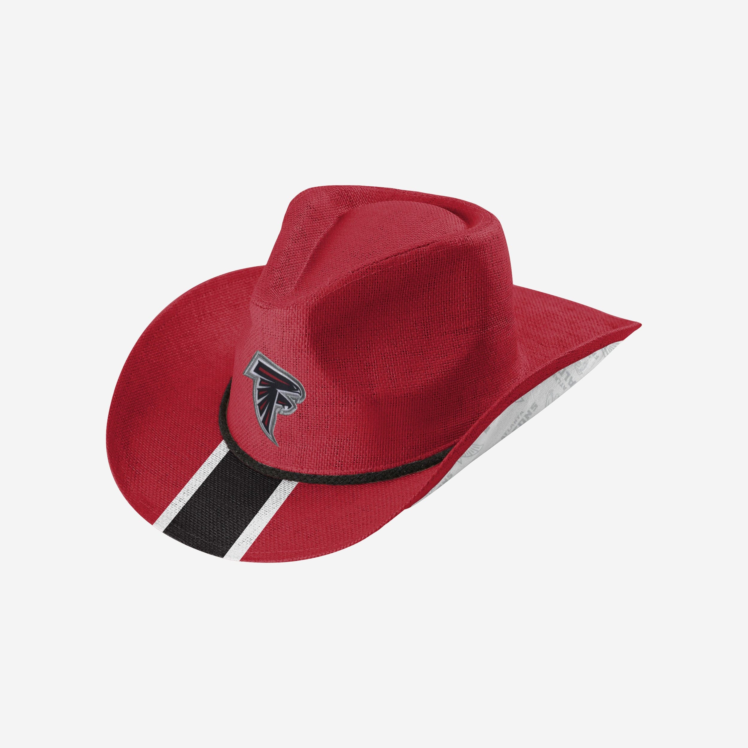 Atlanta Falcons Team Stripe Cowboy Hat