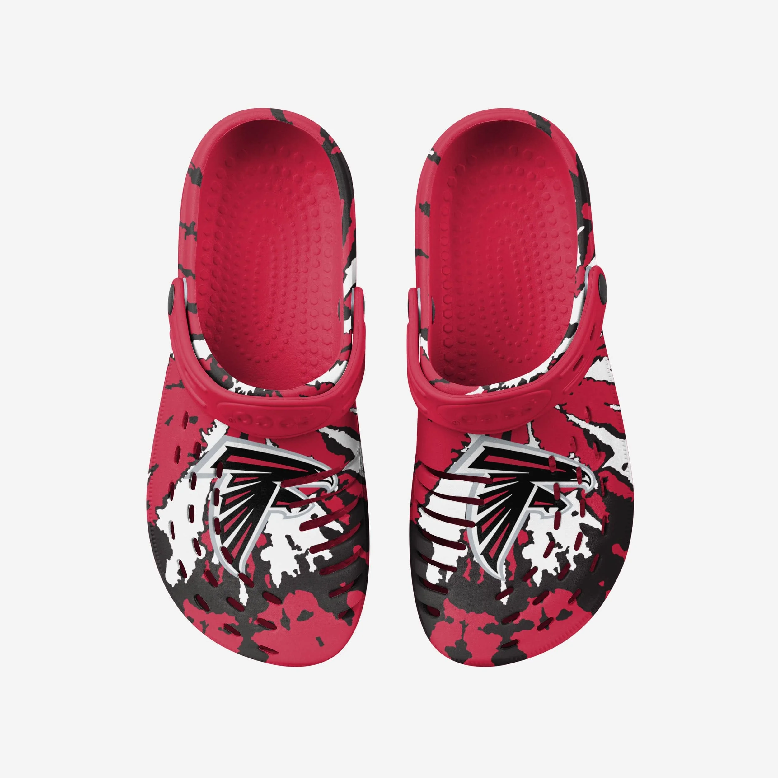 Atlanta Falcons Tie-Dye Clog With Strap - Image 4
