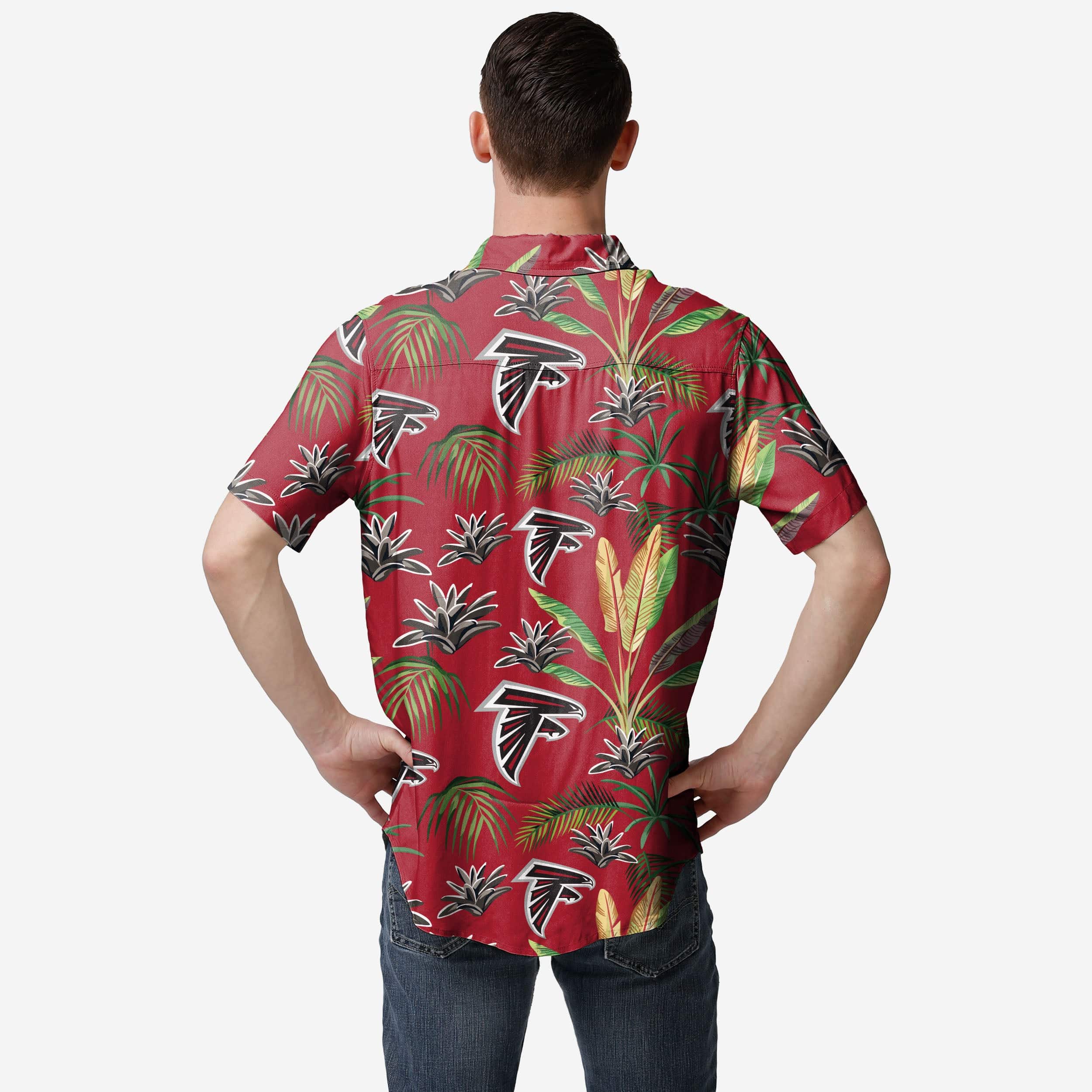 Atlanta Falcons Victory Vacay Button Up Shirt - Image 2