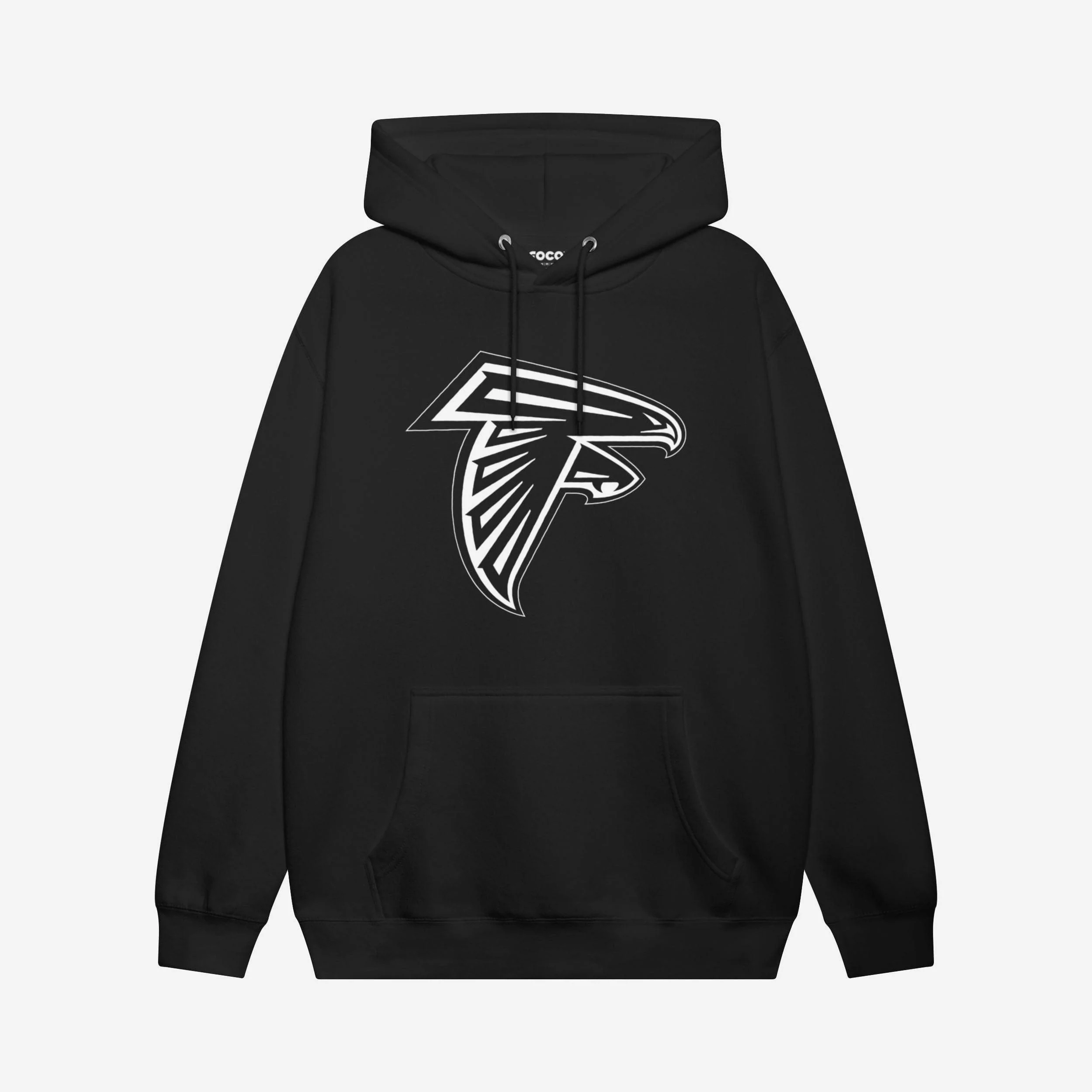 Atlanta Falcons White Logo Hoodie