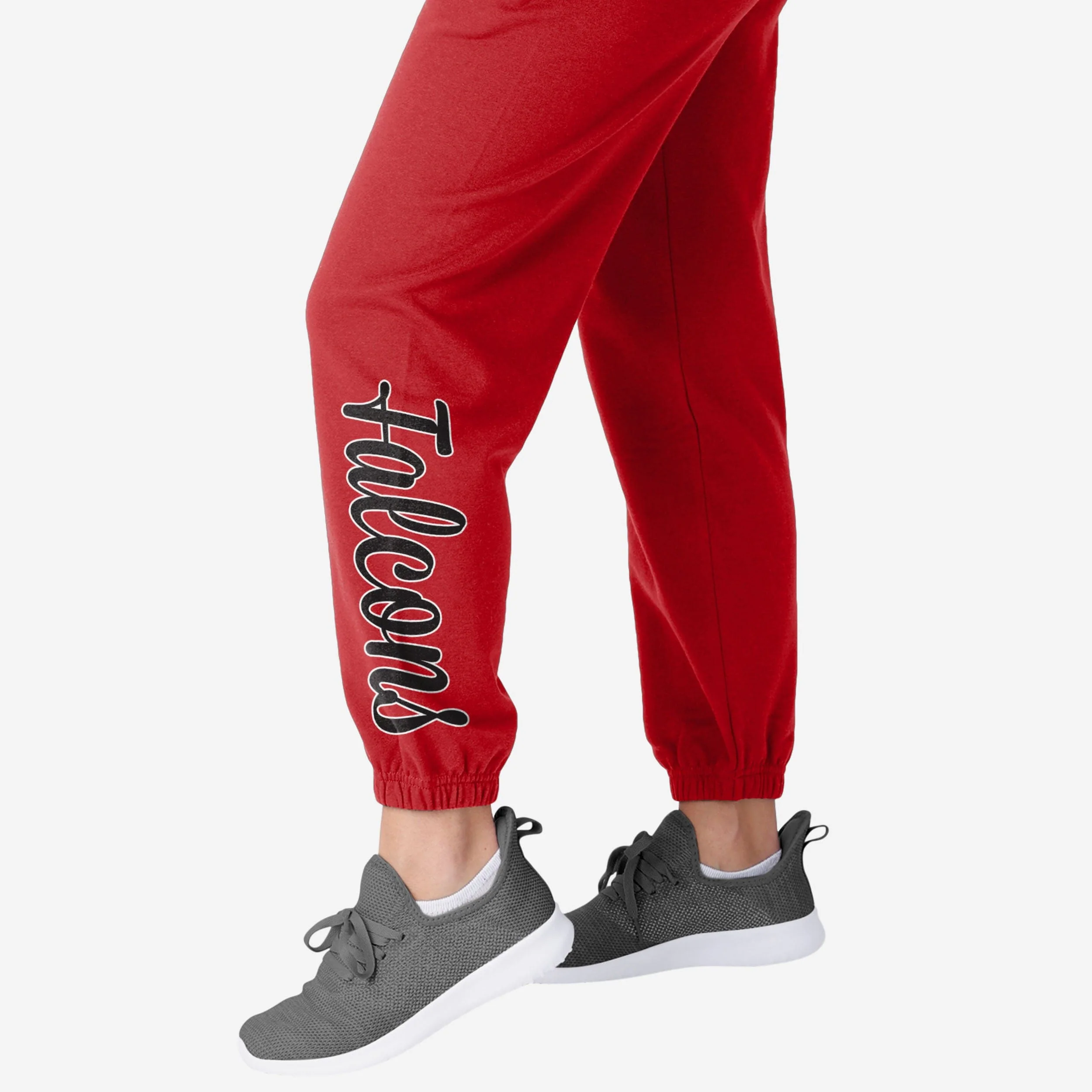Atlanta Falcons Womens Script Wordmark Team Color Sweatpants - Image 4