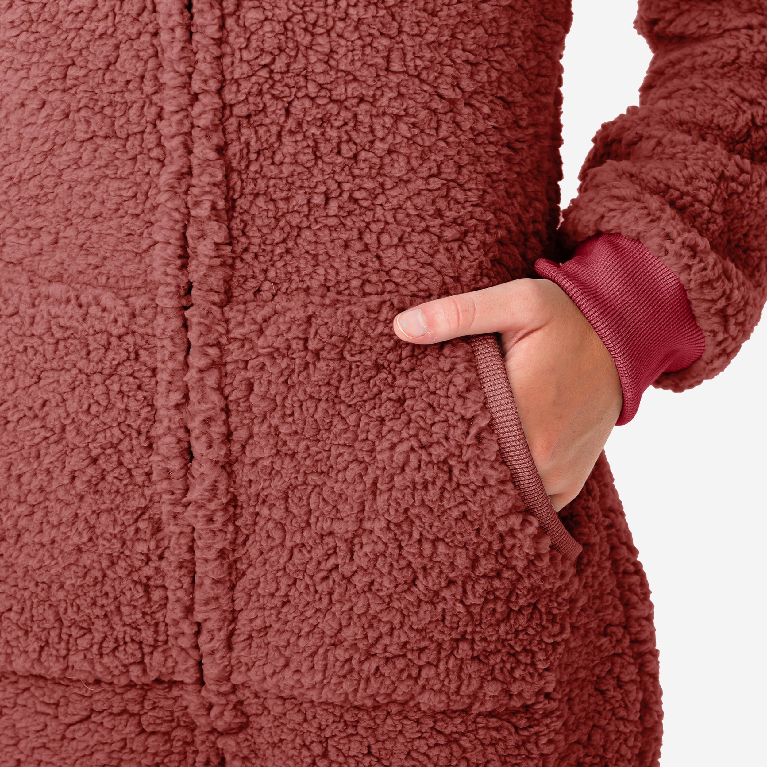 Atlanta Falcons Womens Sherpa One Piece Pajamas - Image 4