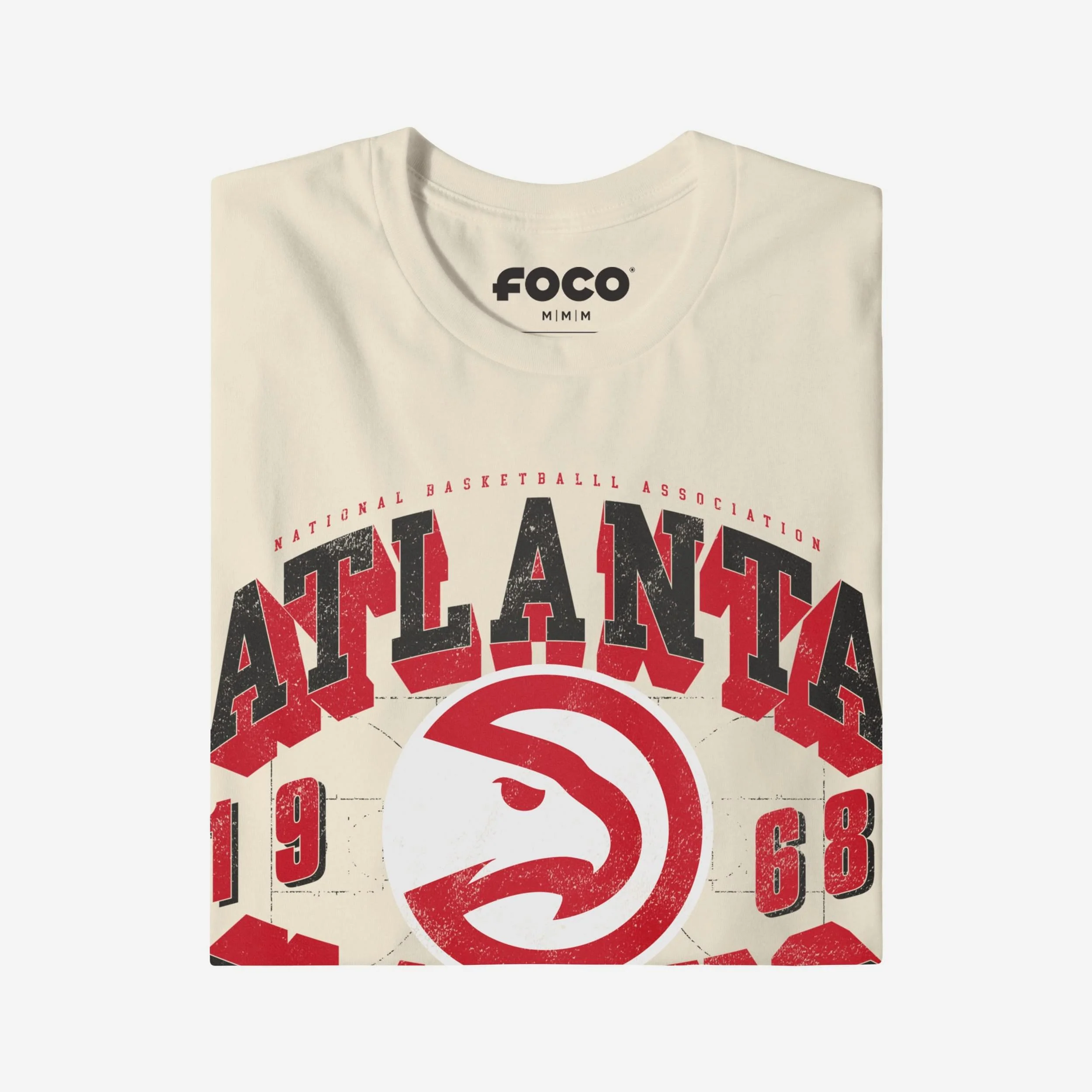 Atlanta Hawks Court Arched Wordmark T-Shirt - Image 3
