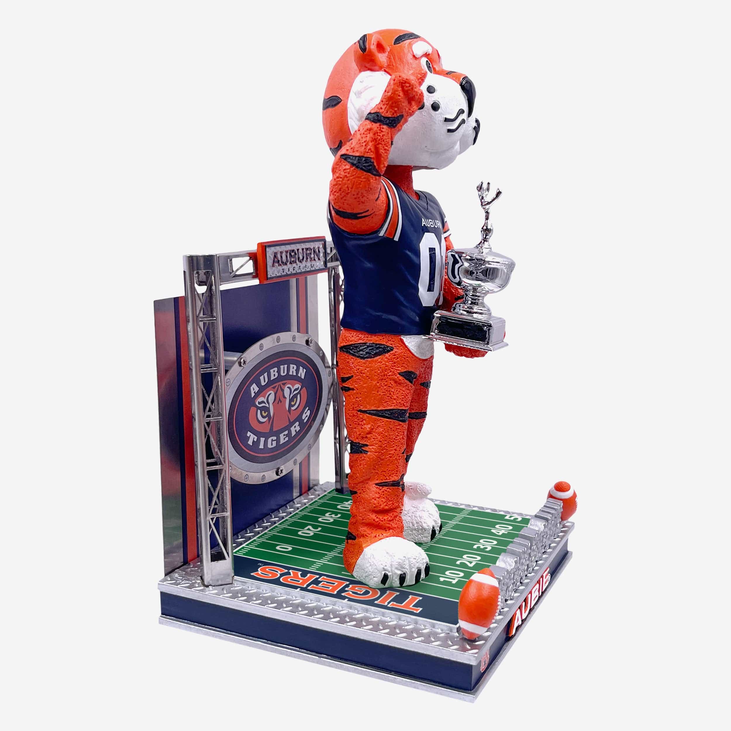 Aubie The Tiger Auburn Tigers Rival Connect Mascot Bobblehead - Image 4