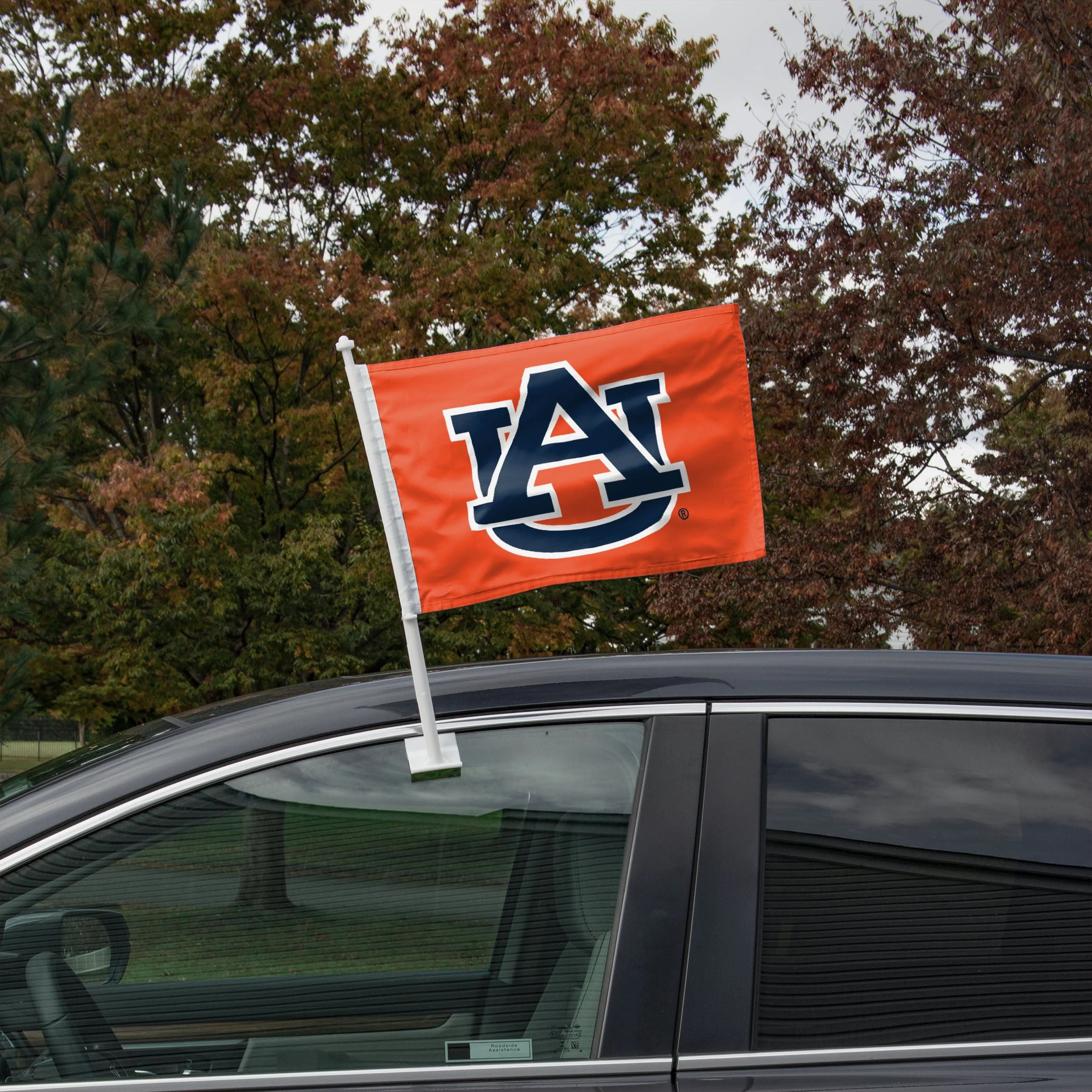 Auburn Tigers 2 Pack Solid Car Flag - Image 2