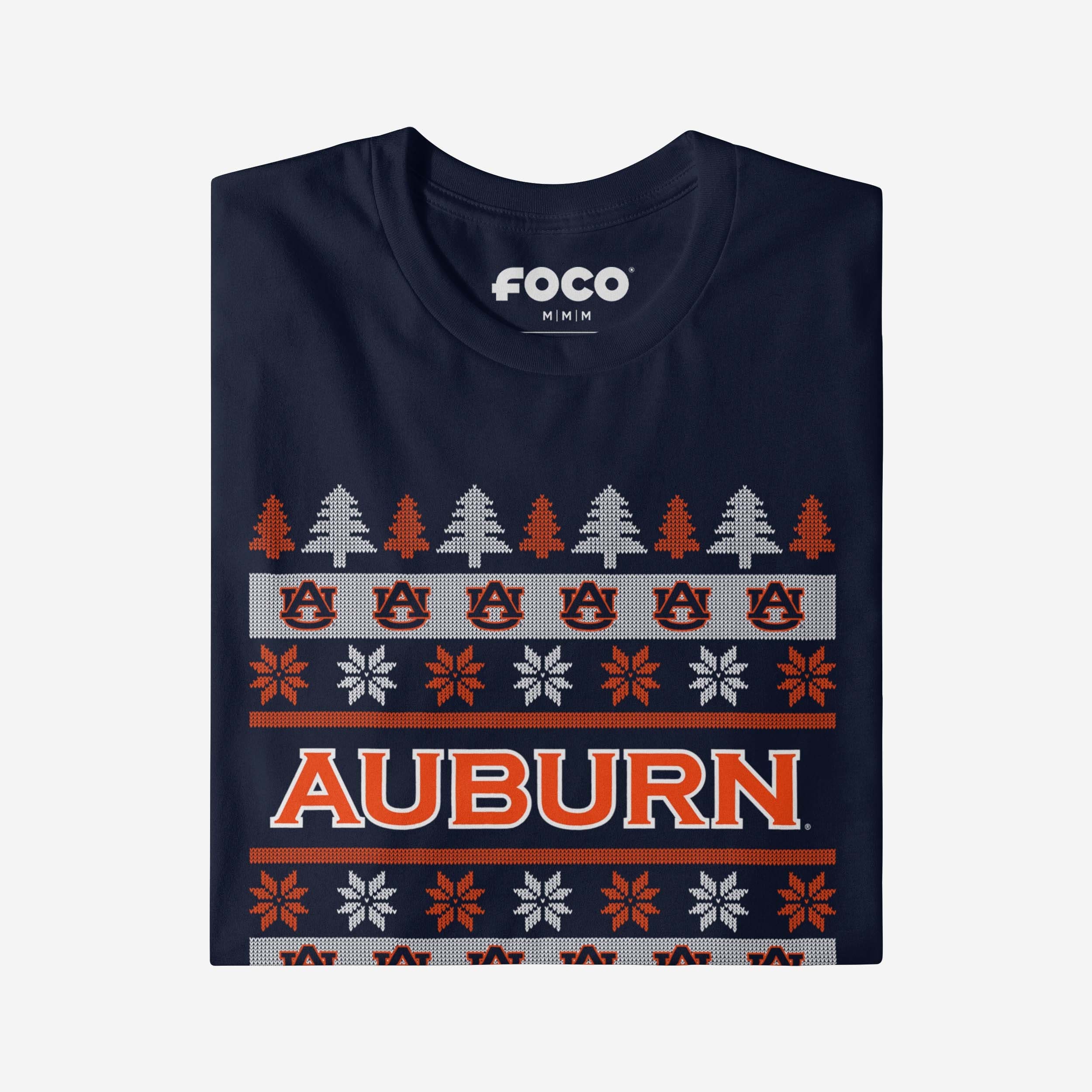 Auburn Tigers Holiday Sweater T-Shirt - Image 4