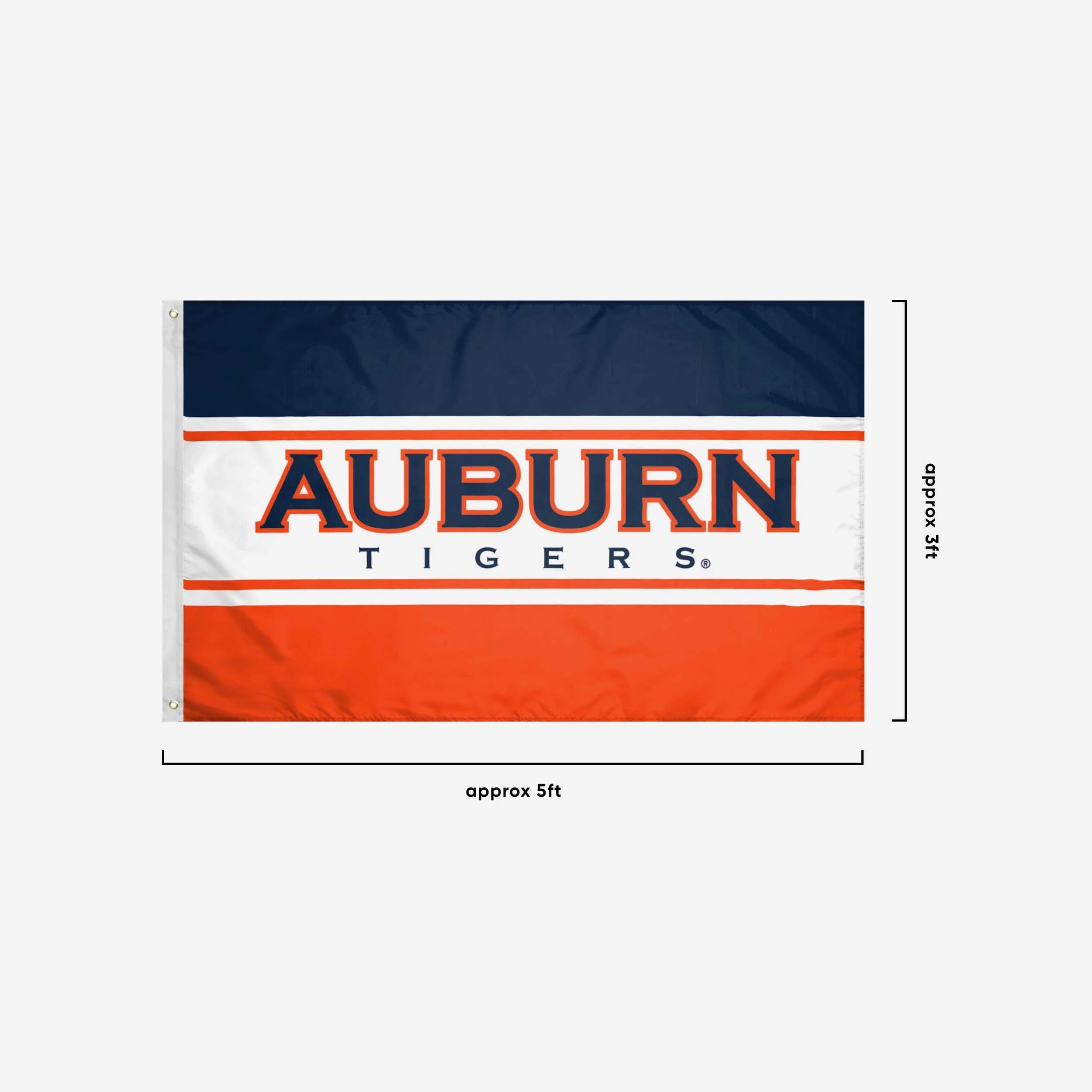 Auburn Tigers Horizontal Flag - Image 4