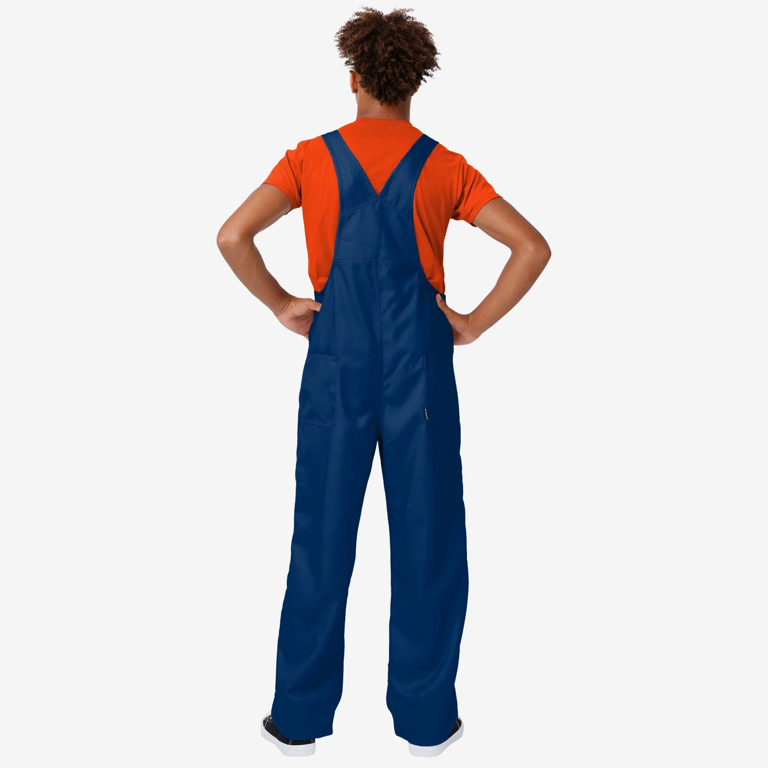 Auburn Tigers Mens Big Logo Bib Overalls - Image 2