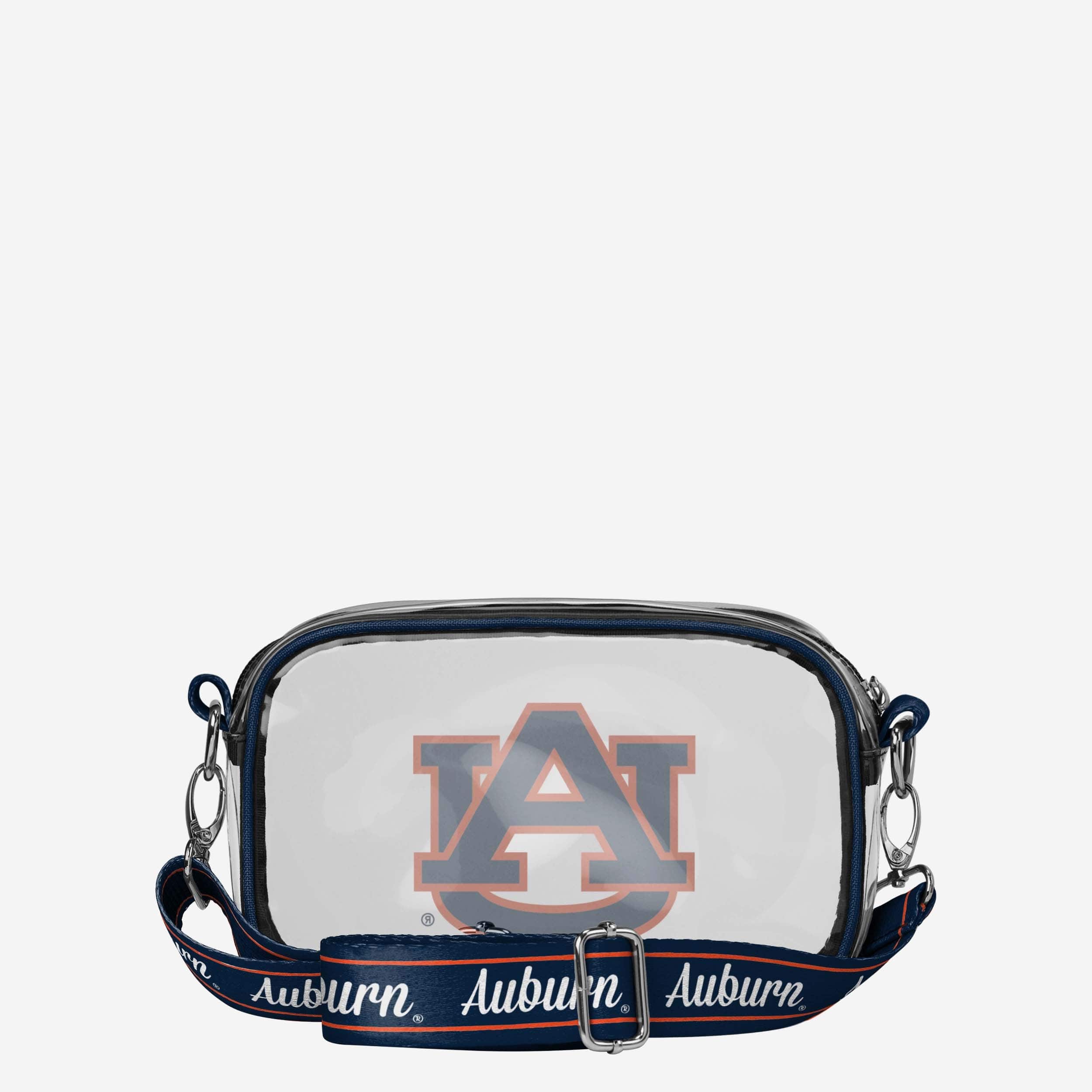 Auburn Tigers Team Stripe Clear Crossbody Bag - Image 5