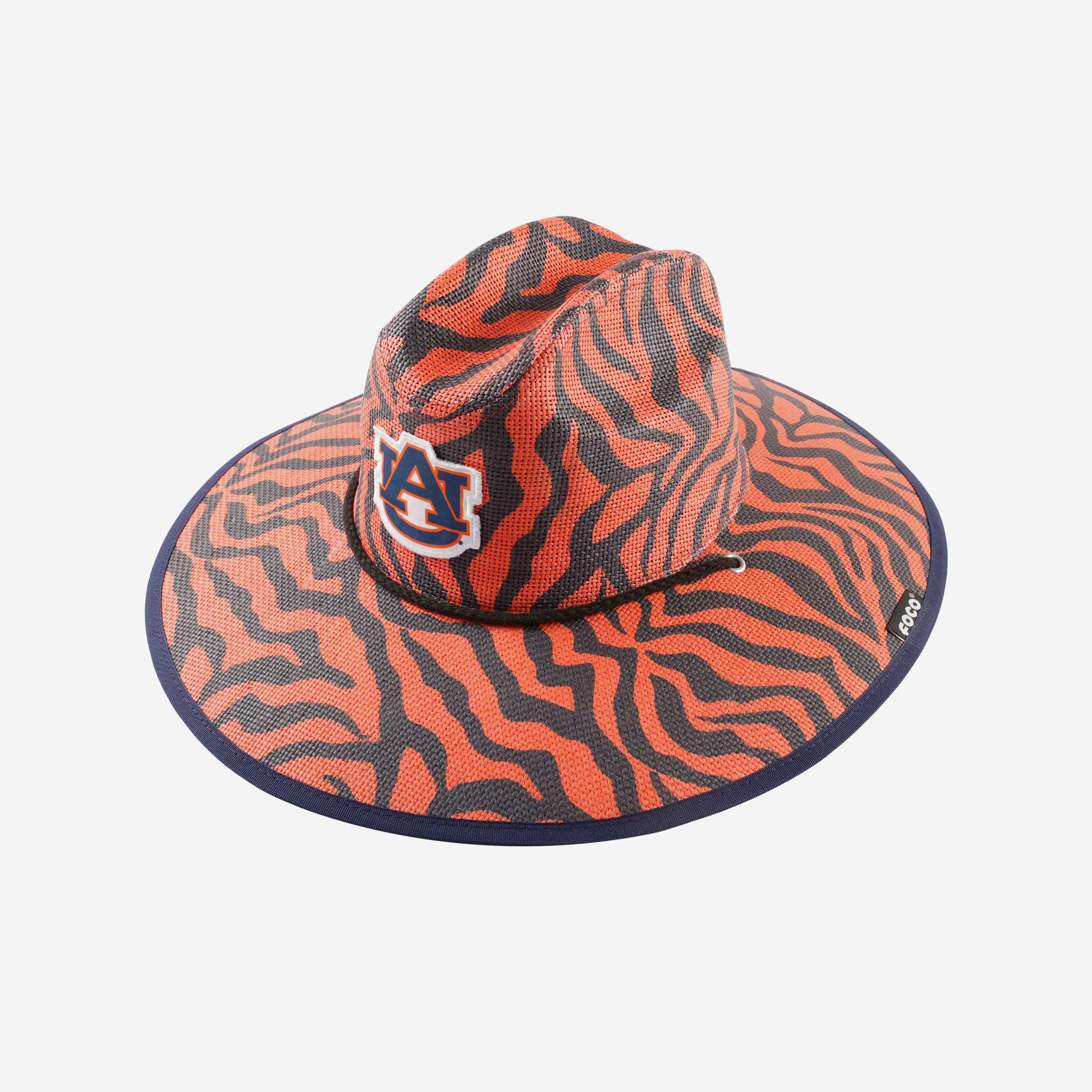 Auburn Tigers Thematic Straw Hat - Image 3