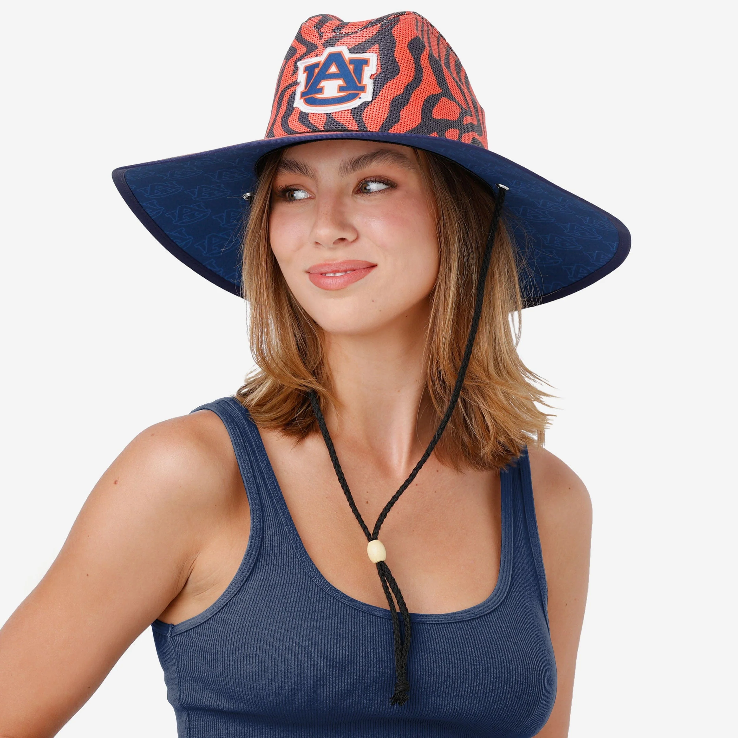 Auburn Tigers Thematic Straw Hat - Image 4