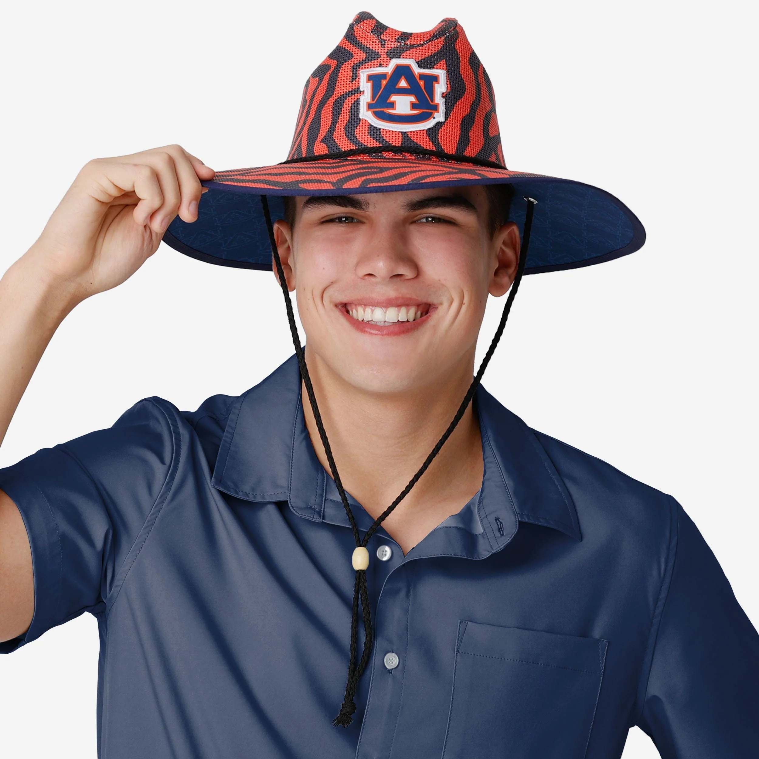 Auburn Tigers Thematic Straw Hat - Image 5