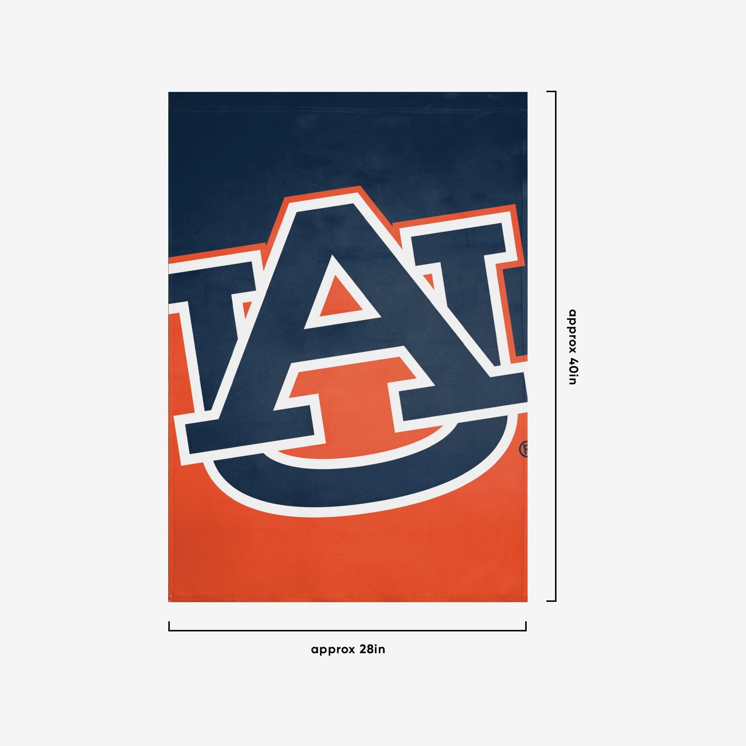Auburn Tigers Vertical Flag - Image 3