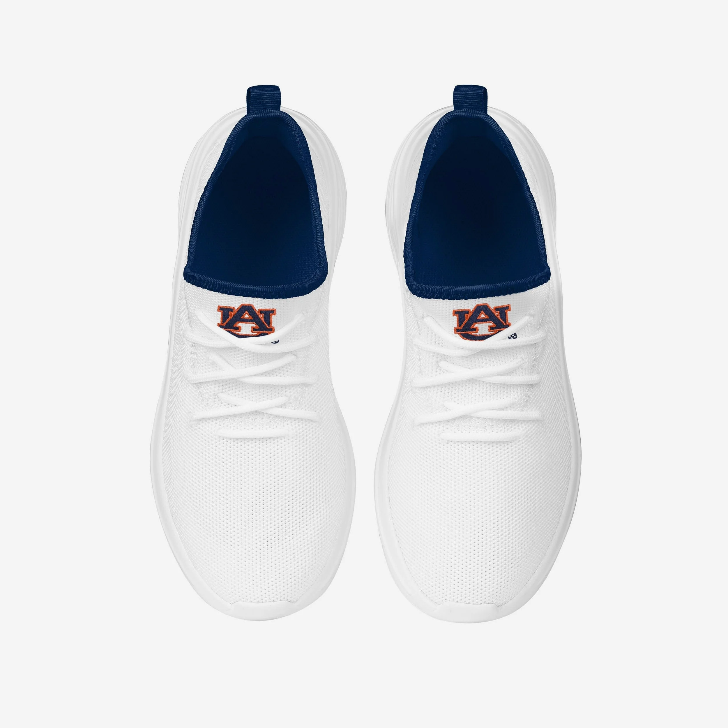 Auburn Tigers Womens Midsole White Sneaker - Image 4