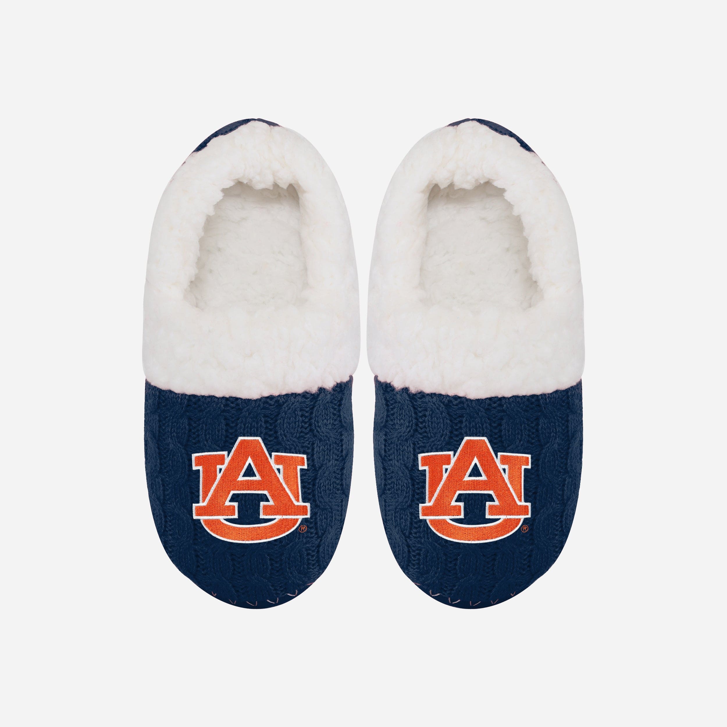 Auburn Tigers Womens Team Color Moccasin Slipper - Image 2