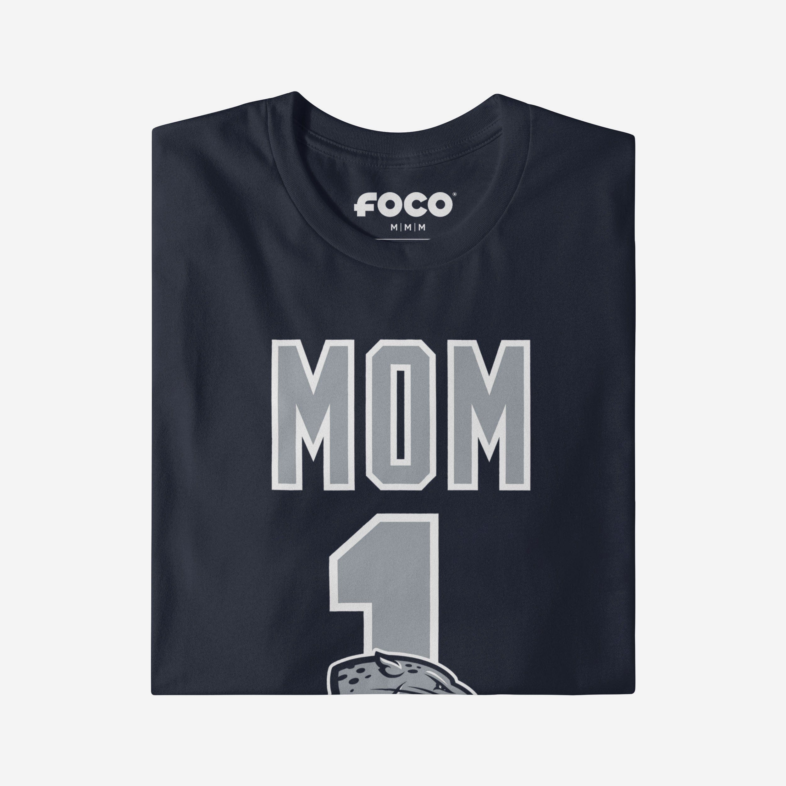 Augusta Jaguars Number 1 Mom T-Shirt - Image 3