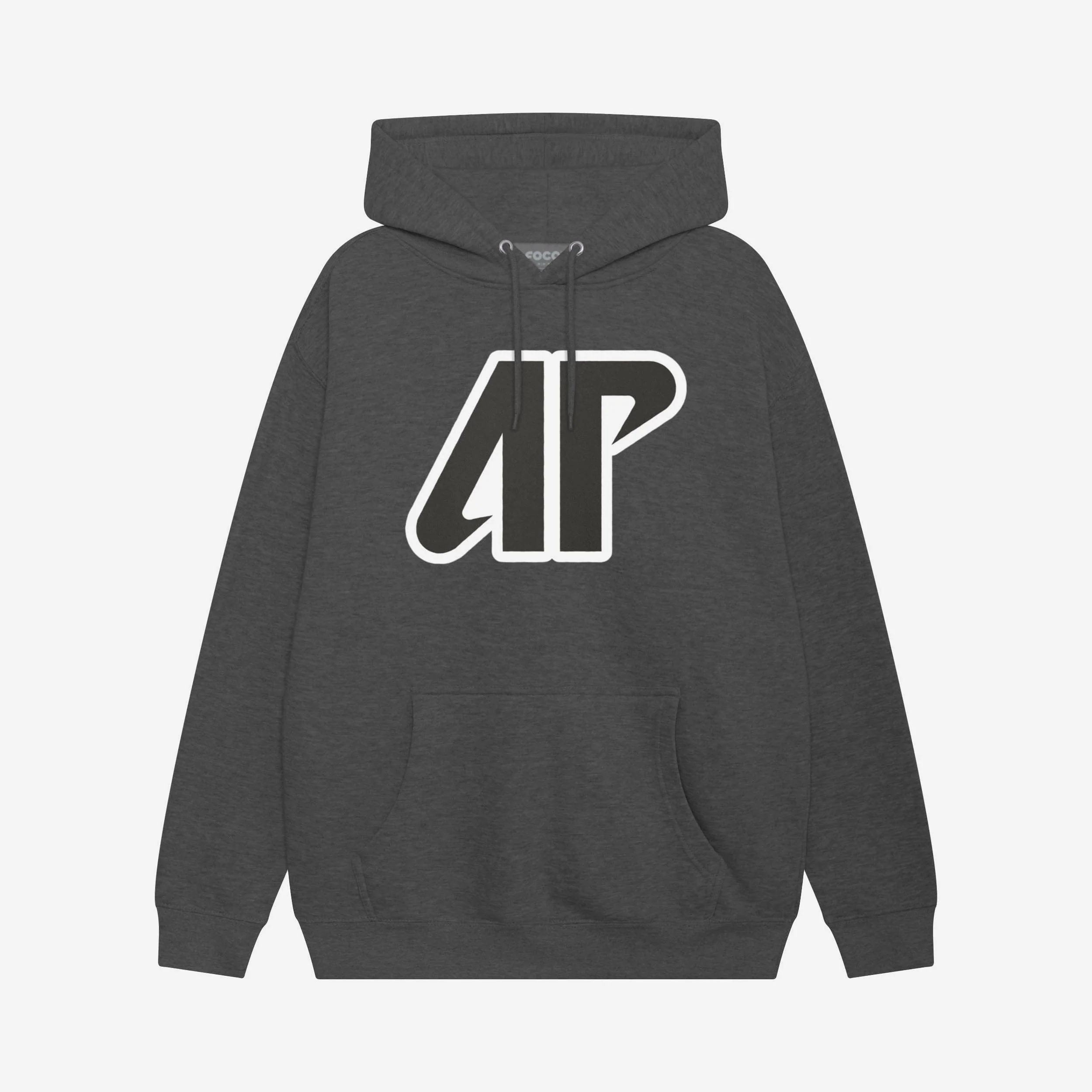 Austin Peay Governors Black & White Primary Logo Hoodie