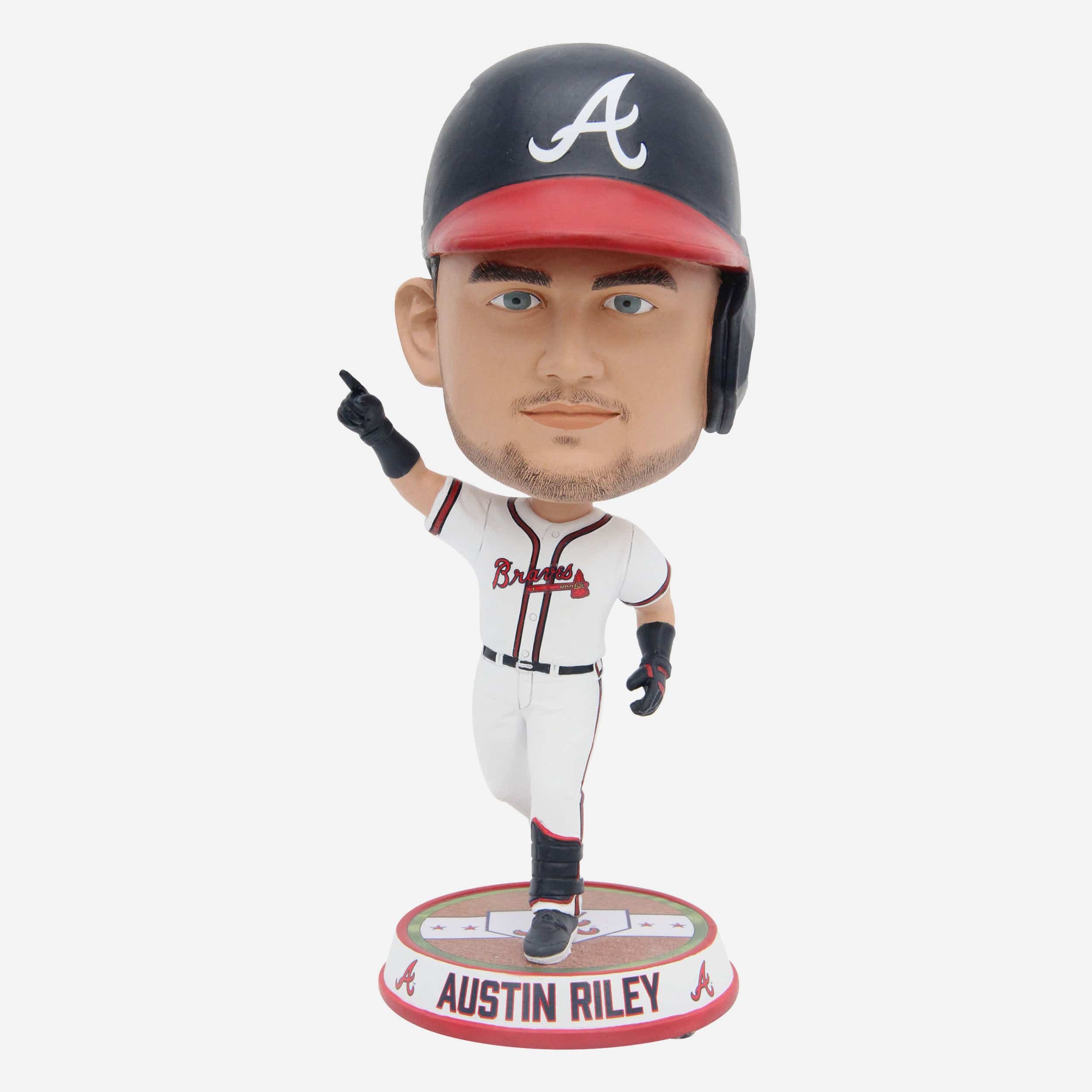 Austin Riley Atlanta Braves Field Stripe Bighead Bobblehead