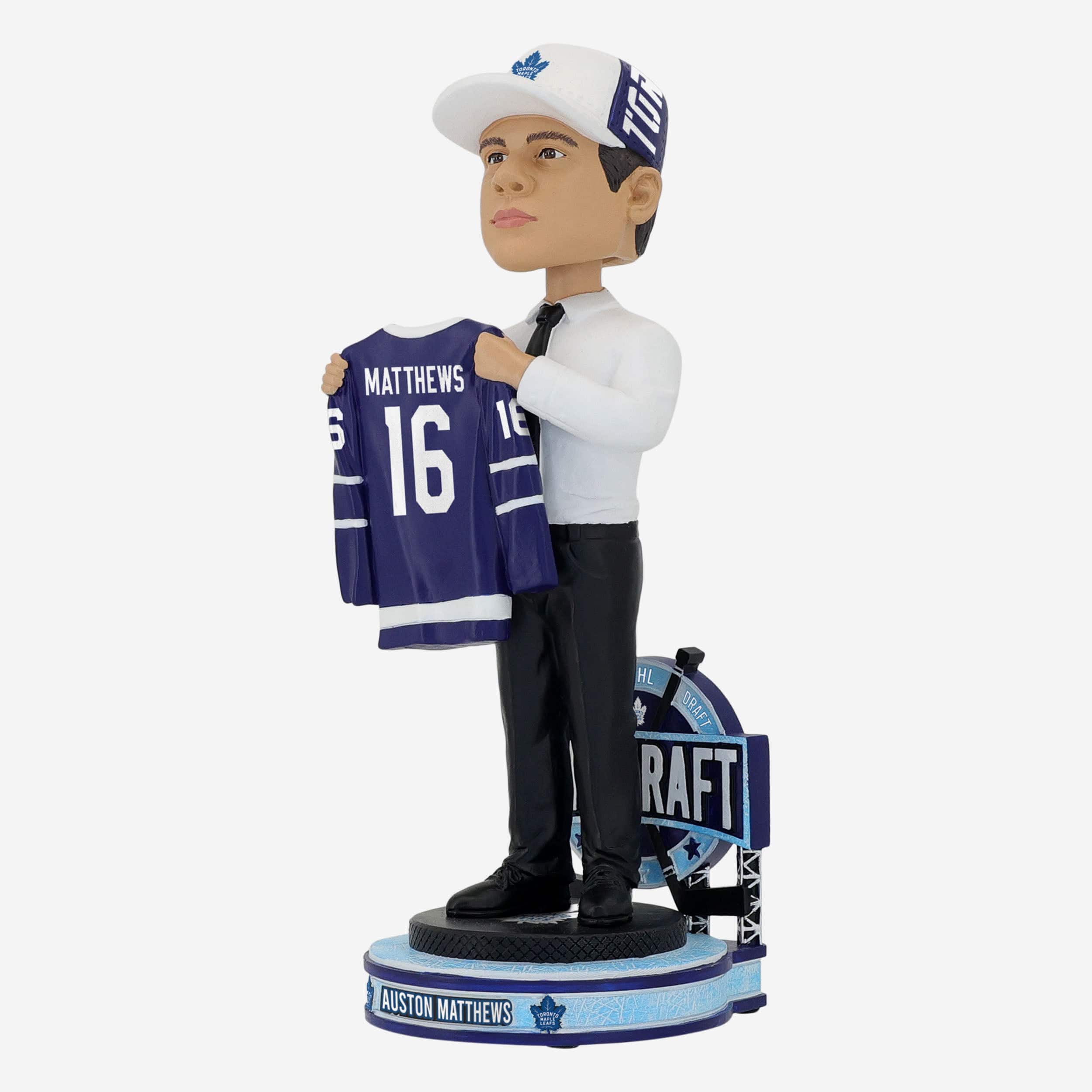 Auston Matthews Toronto Maple Leafs 2016 Draft Pick Bobblehead - Image 4