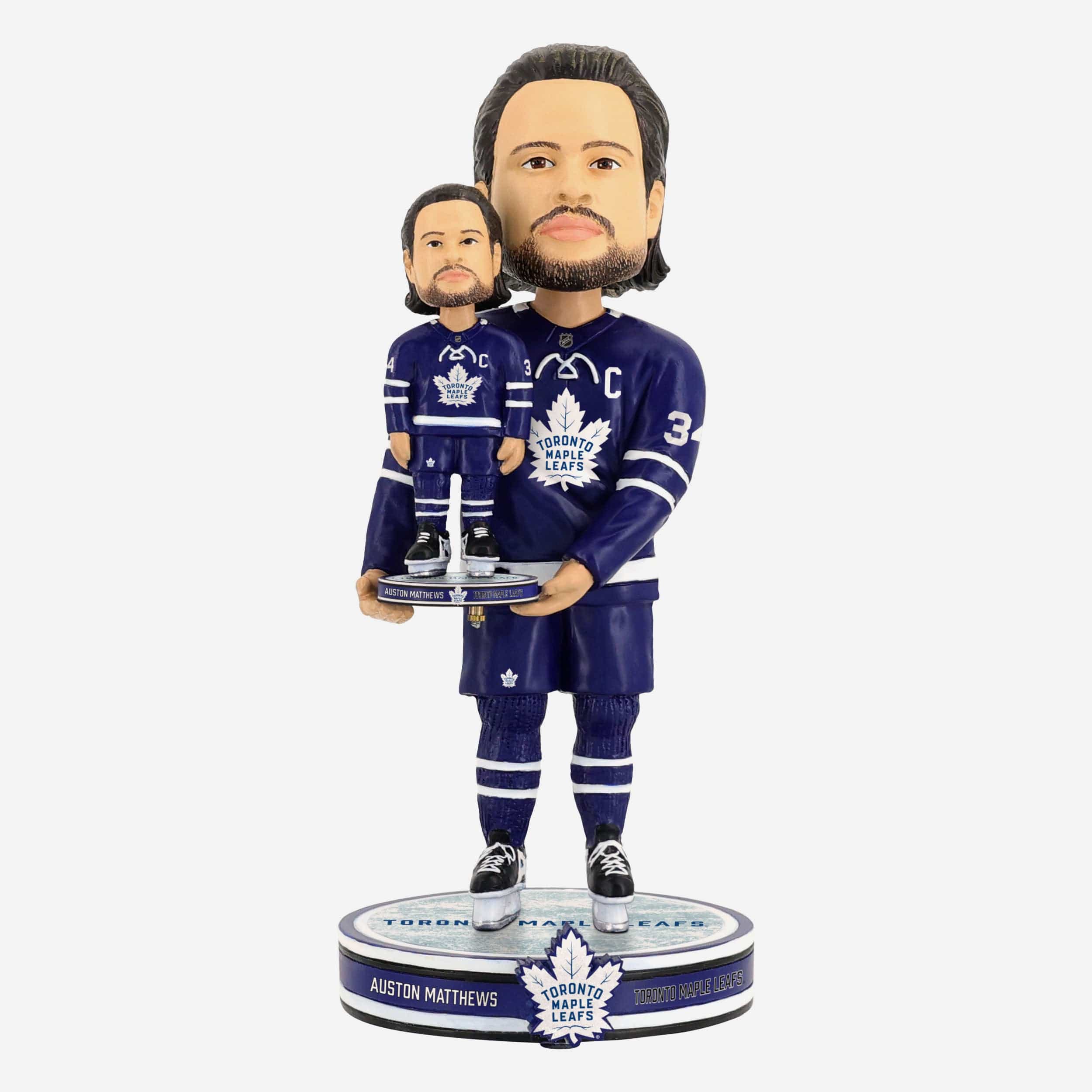Auston Matthews Toronto Maple Leafs Bobble Dubblz Bobblehead
