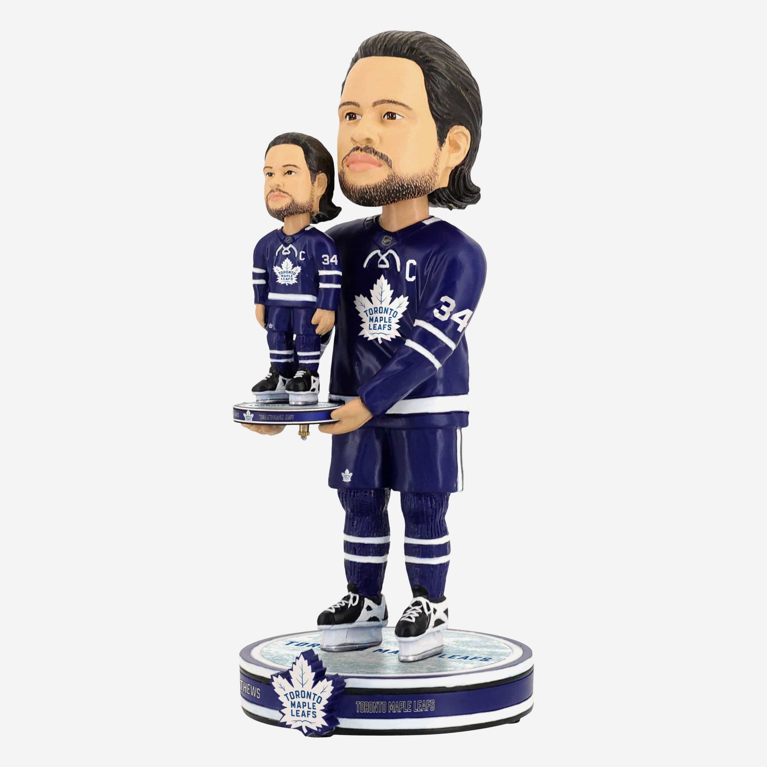 Auston Matthews Toronto Maple Leafs Bobble Dubblz Bobblehead - Image 6