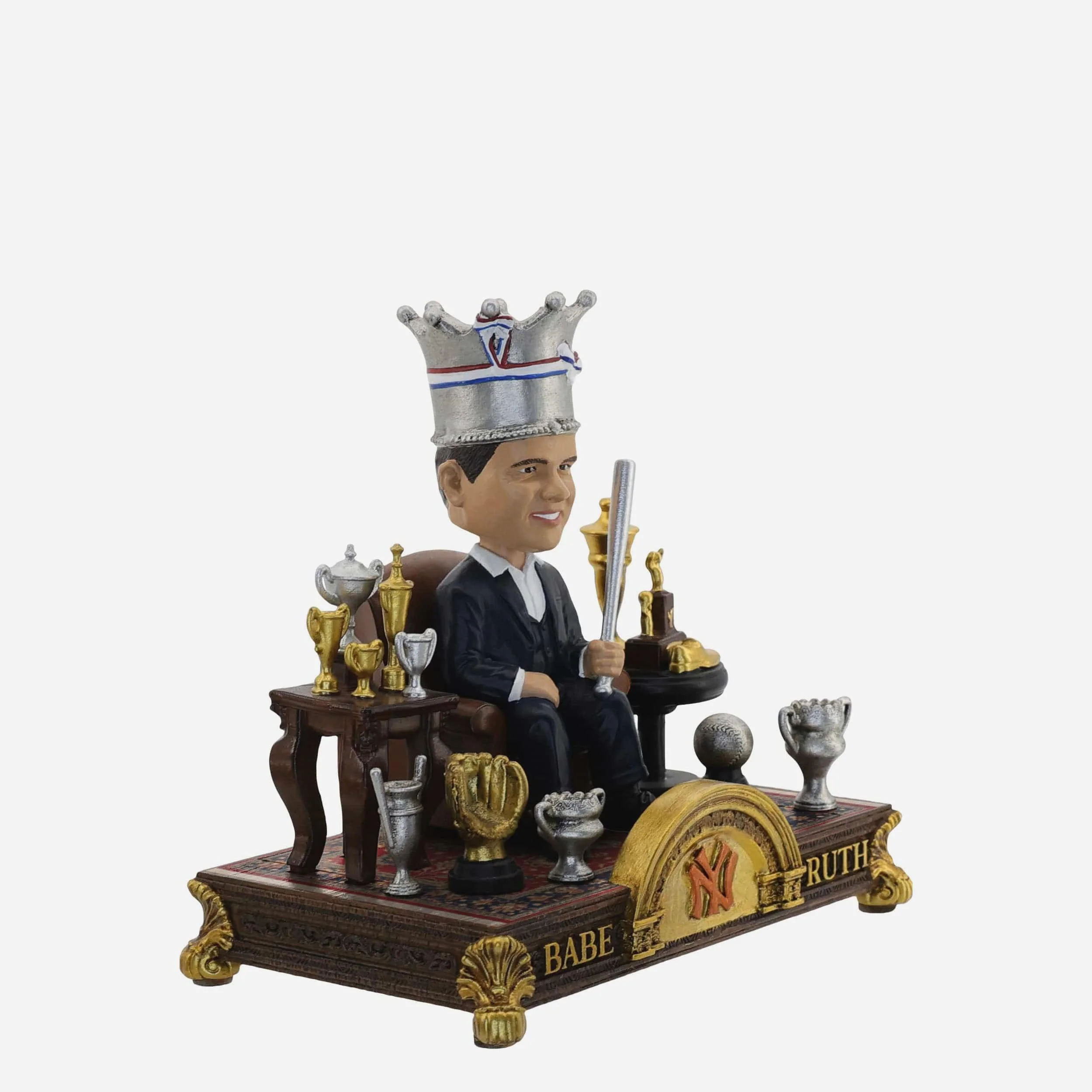 Babe Ruth New York Yankees Award Collection Mini Bobblehead Scene - Image 4