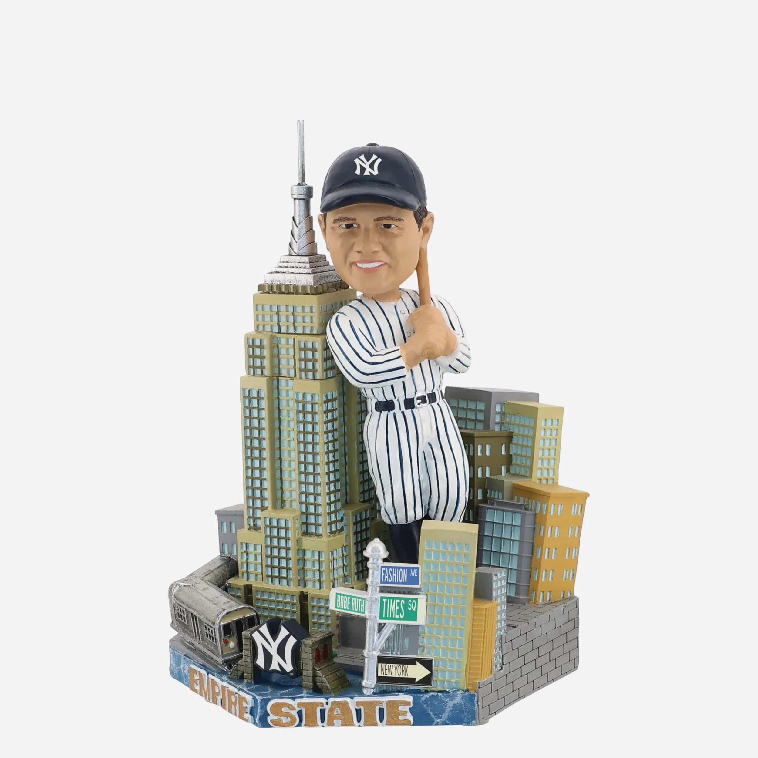 Babe Ruth New York Yankees Empire State Building Light Up Bobblehead - Image 5