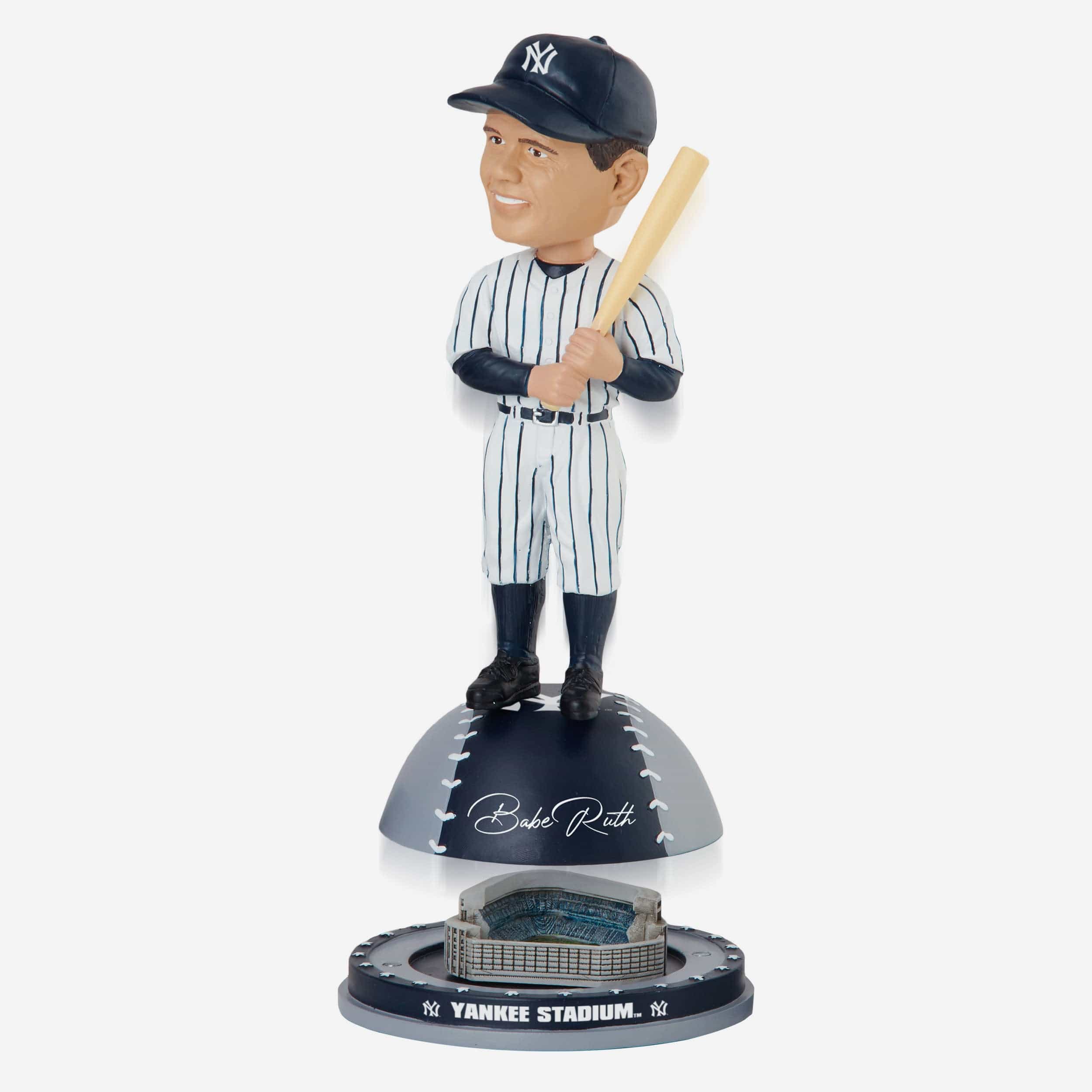 Babe Ruth New York Yankees Magnetic Stadium Base Bobblehead - Image 2