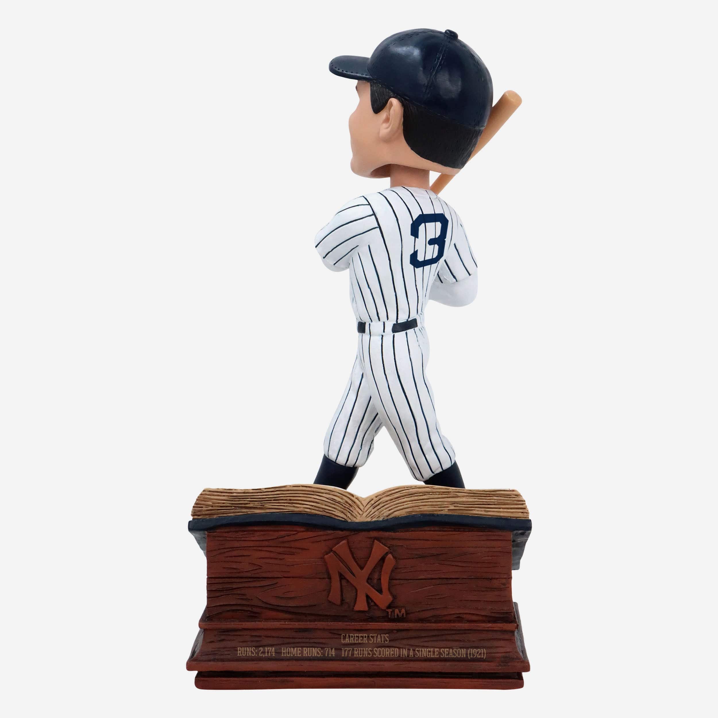 Babe Ruth New York Yankees Modern Era Single-Season Runs Record Book Bobblehead - Image 5