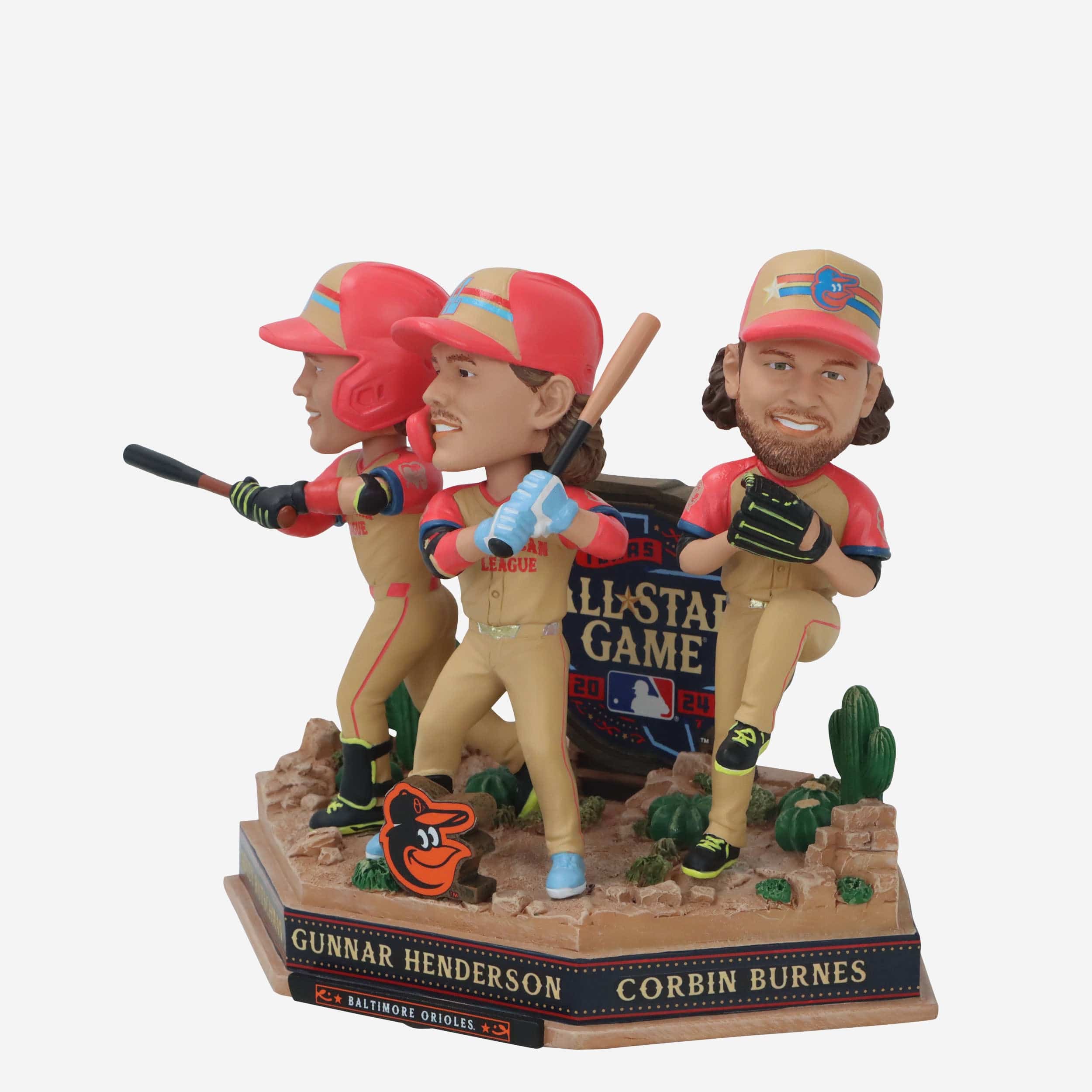 Baltimore Orioles 2024 All-Star Mini Bobblehead Scene - Image 5