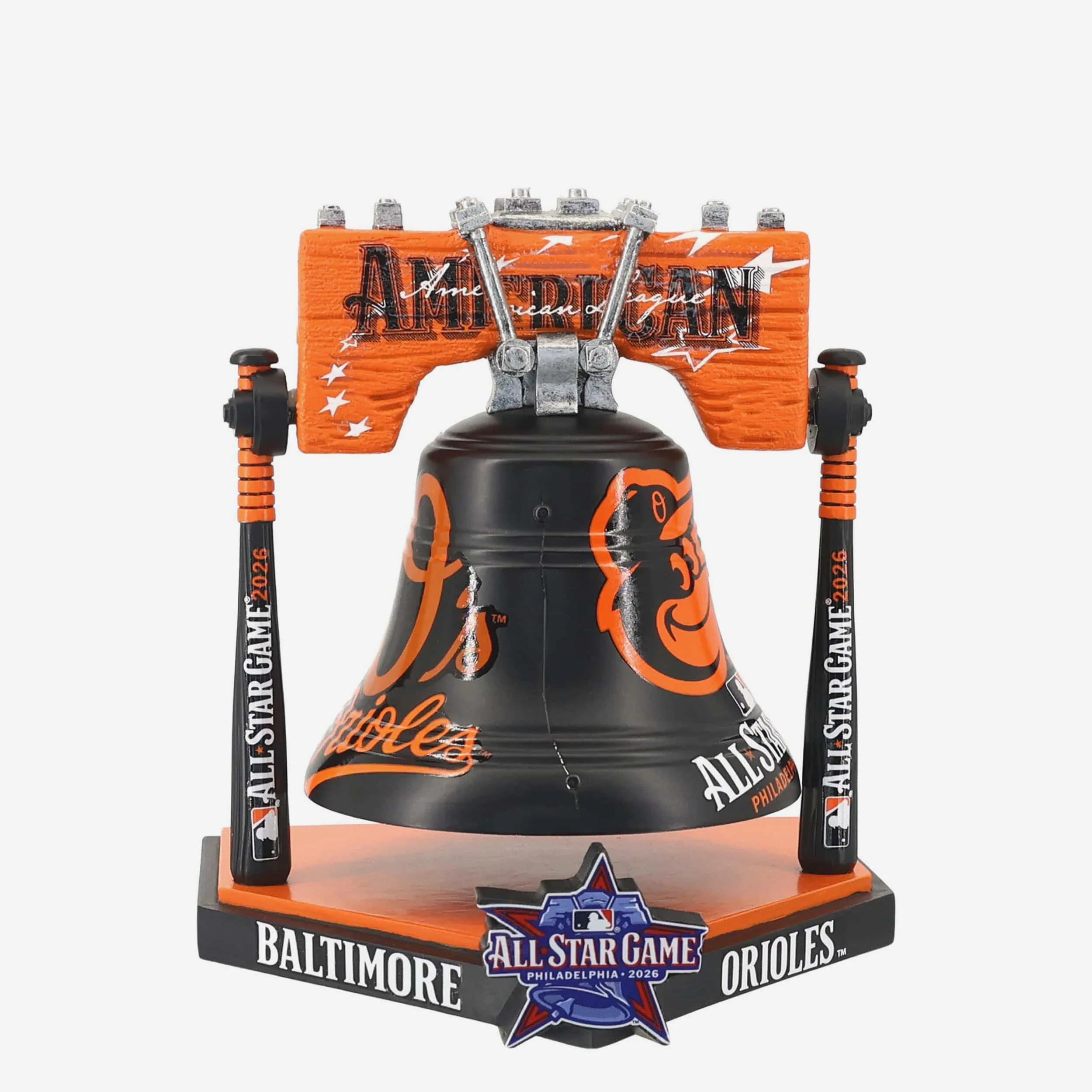 Baltimore Orioles 2026 MLB All Star Liberty Bell Figurine
