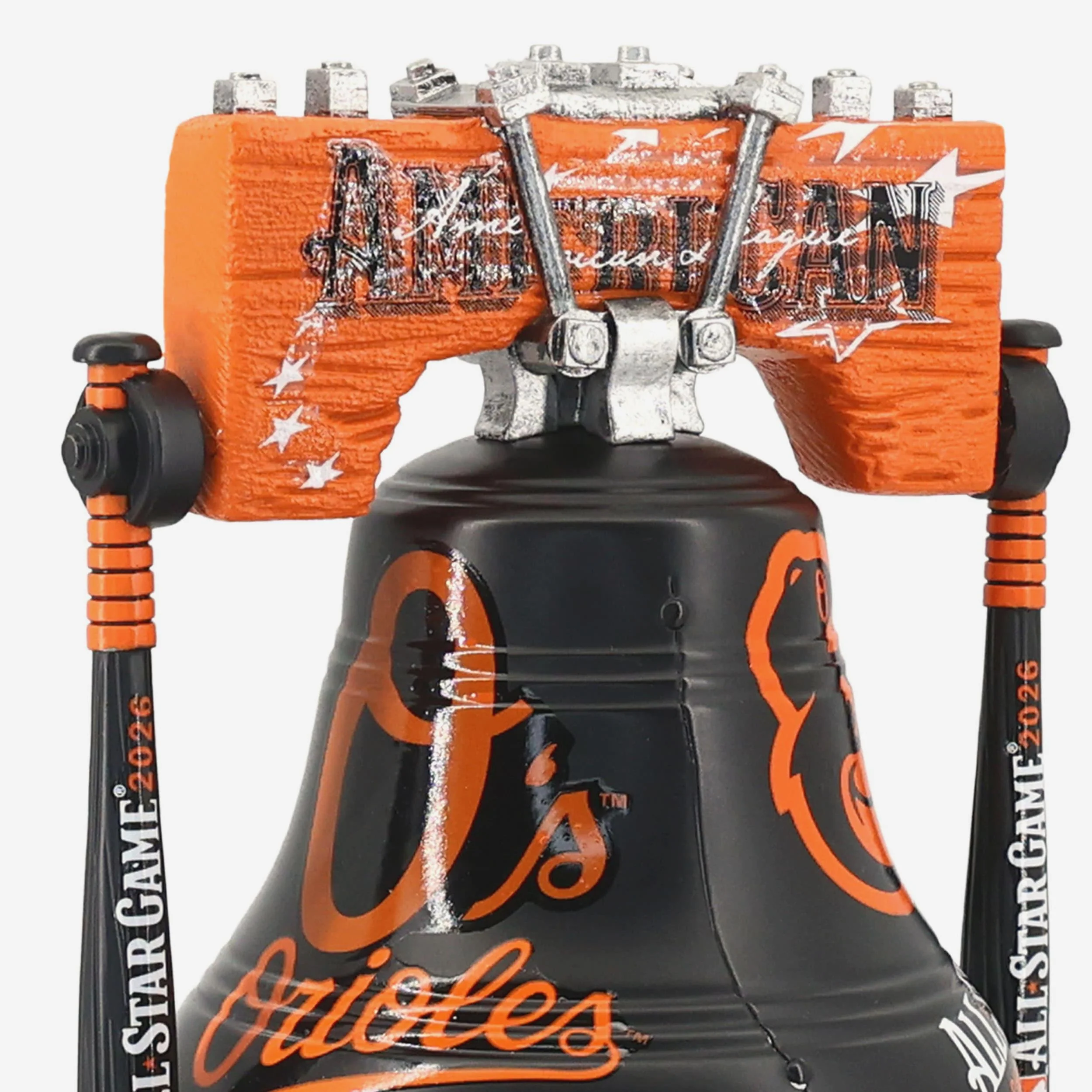 Baltimore Orioles 2026 MLB All Star Liberty Bell Figurine - Image 2
