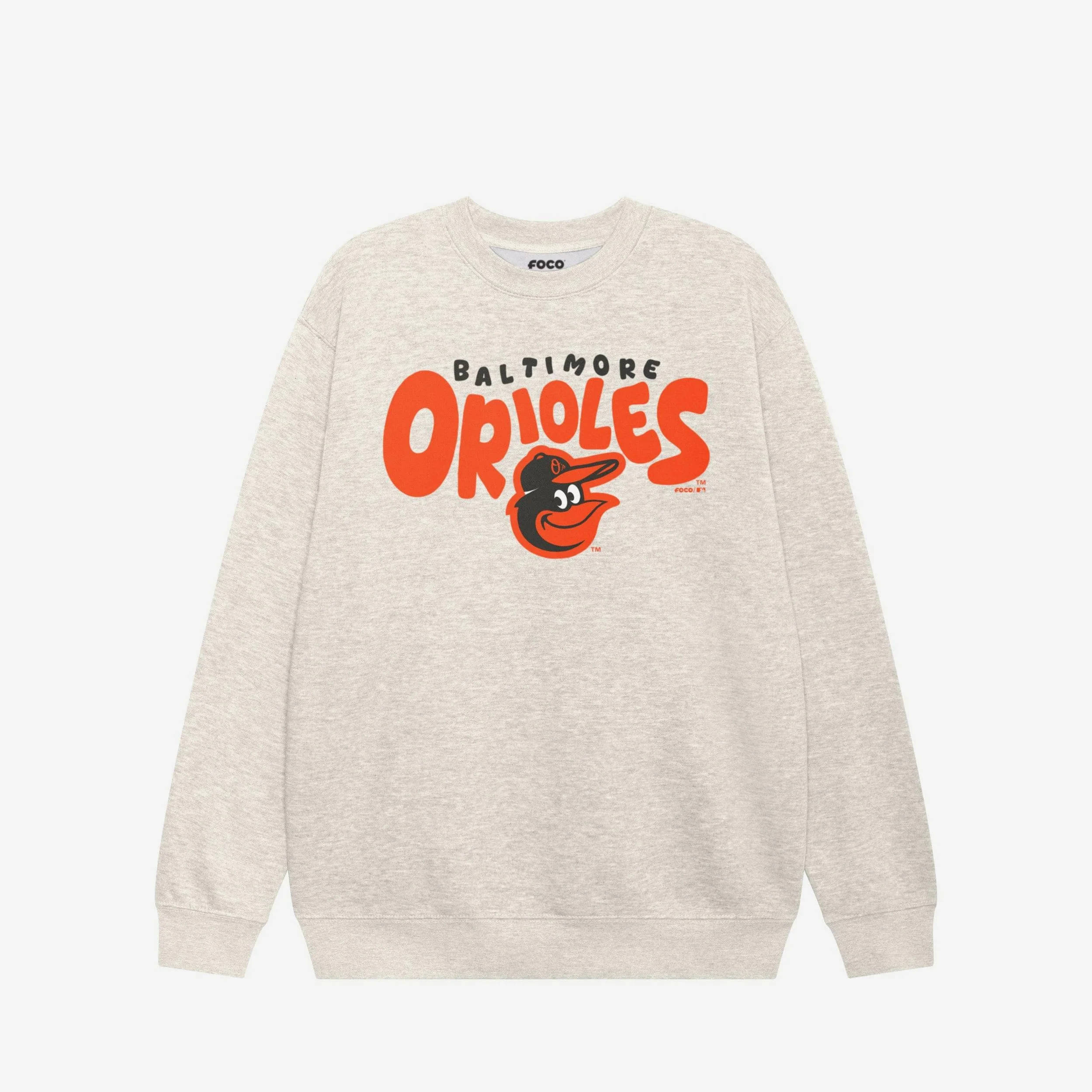 Baltimore Orioles Bubble Crew Neck Sweatshirt