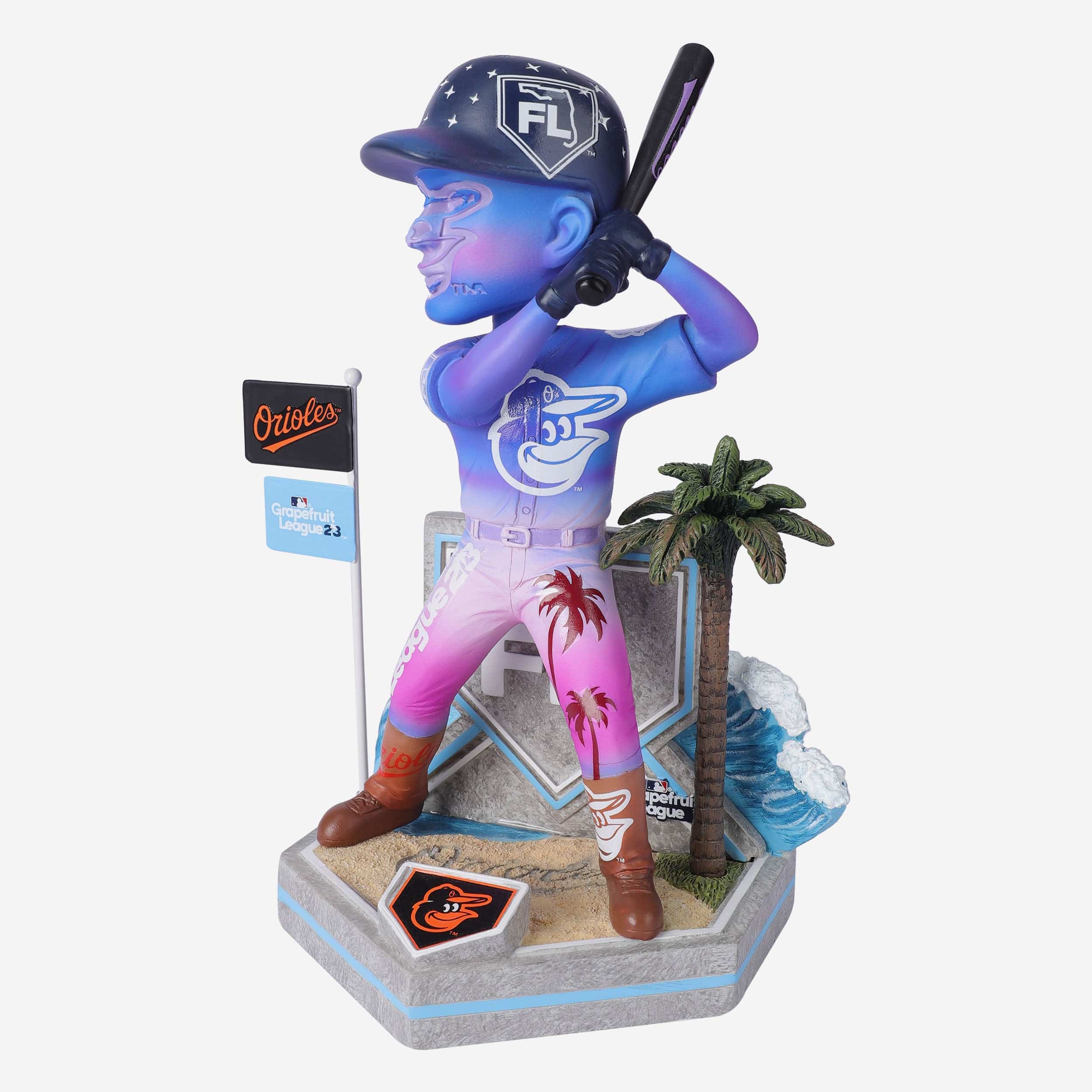 Baltimore Orioles Grapefruit League Bobbles On Parade Bobblehead - Image 4