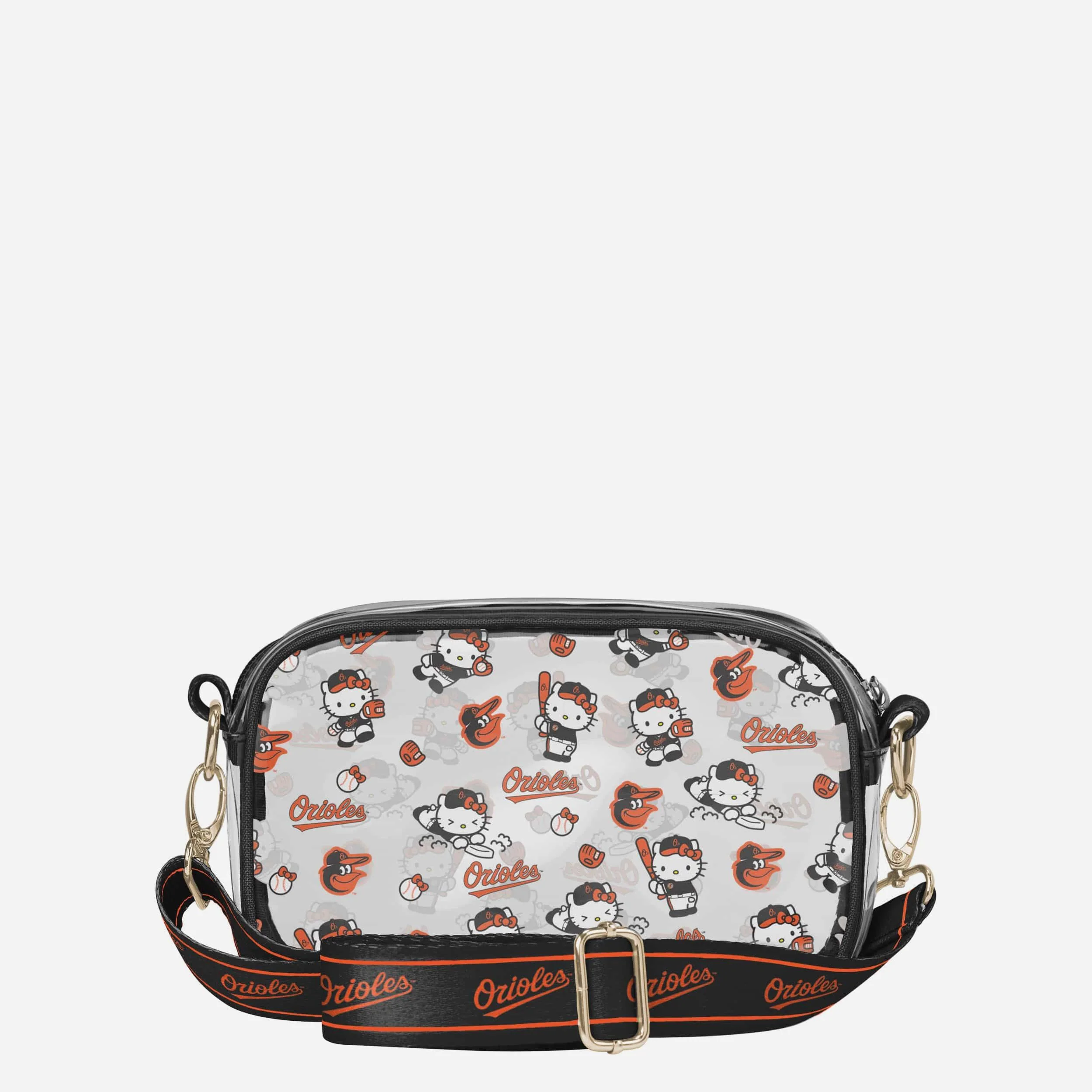 Baltimore Orioles Hello Kitty® Clear Crossbody Bag - Image 5