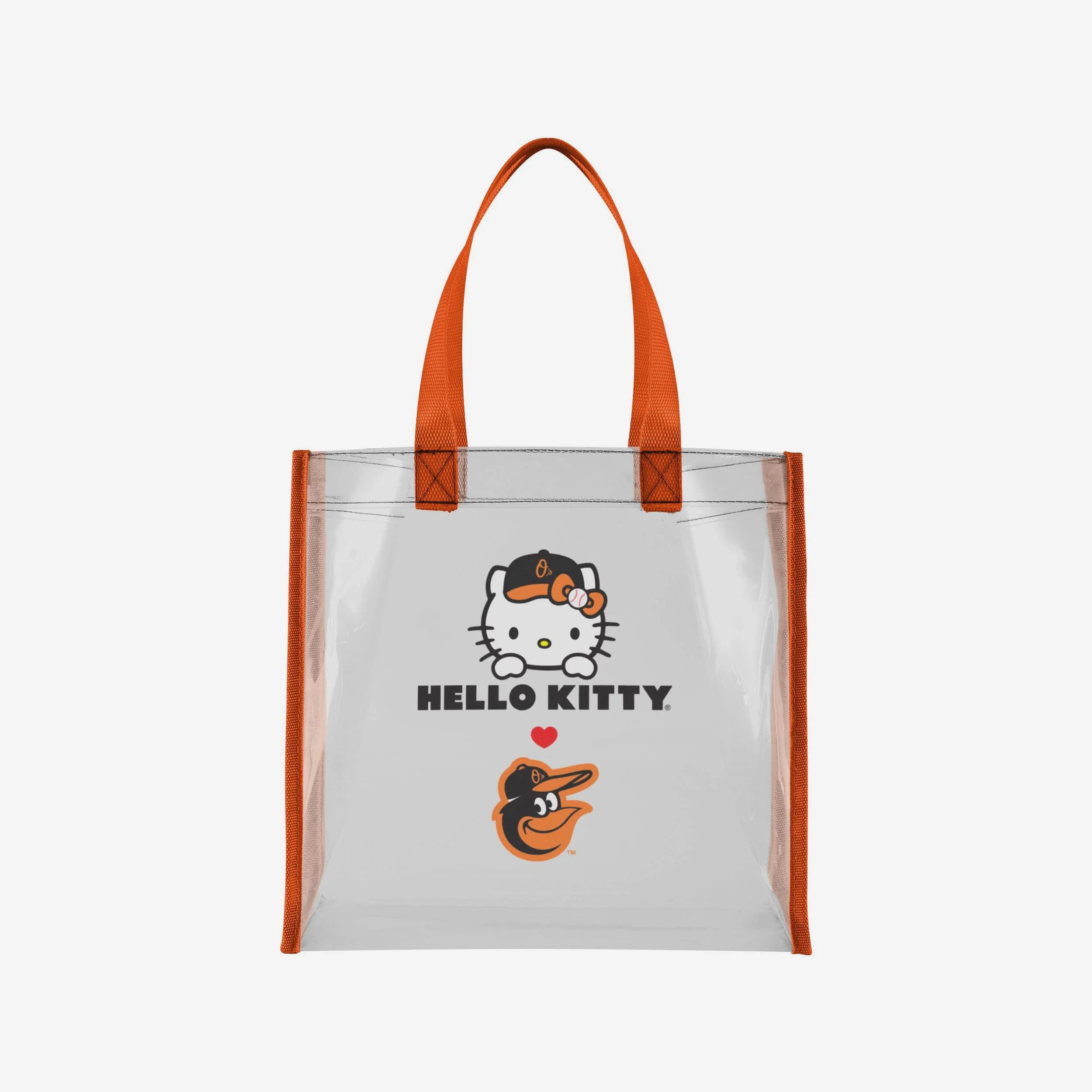 Baltimore Orioles Hello Kitty® Clear Tote Bag