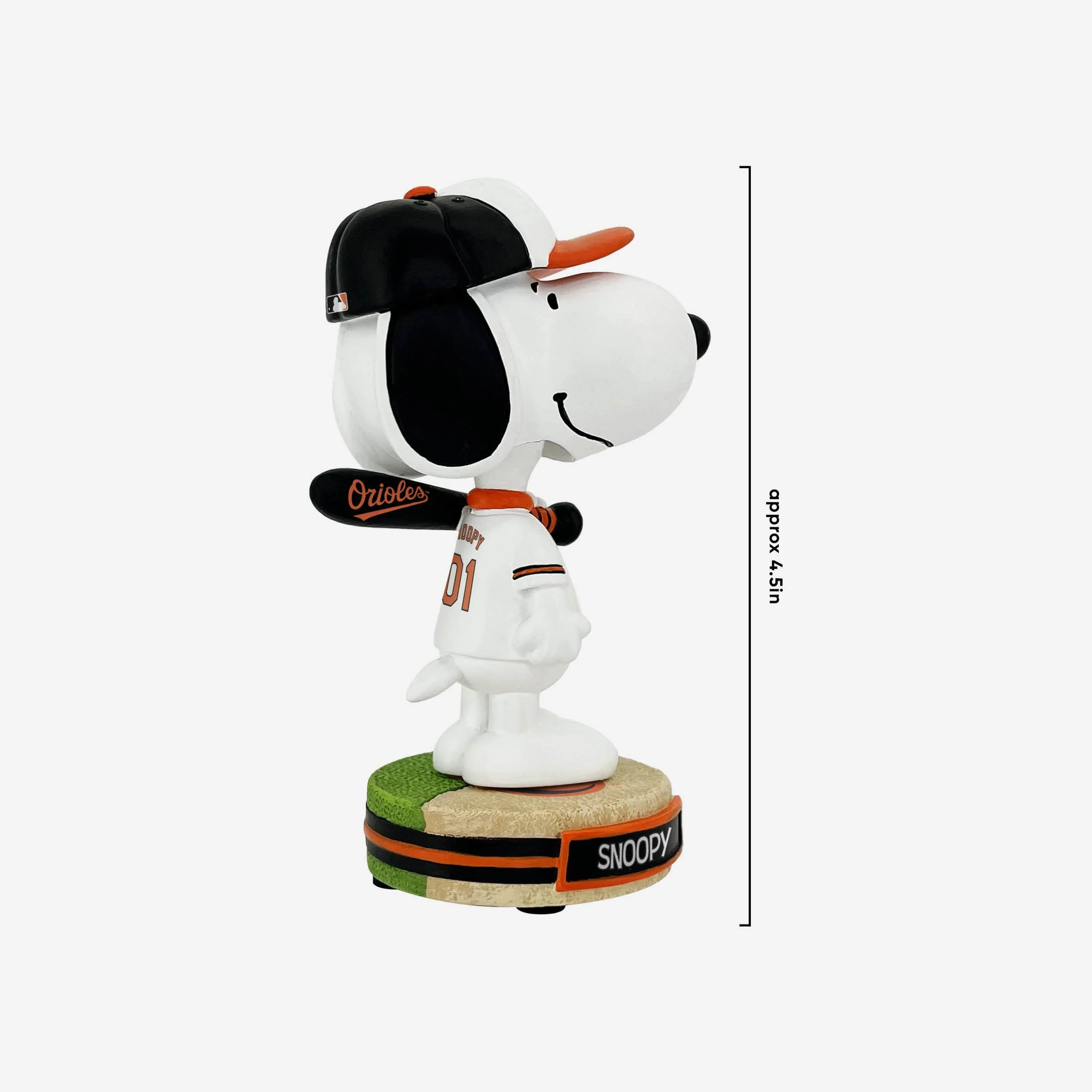 Baltimore Orioles Snoopy Peanuts Mini Bighead Bobblehead - Image 4