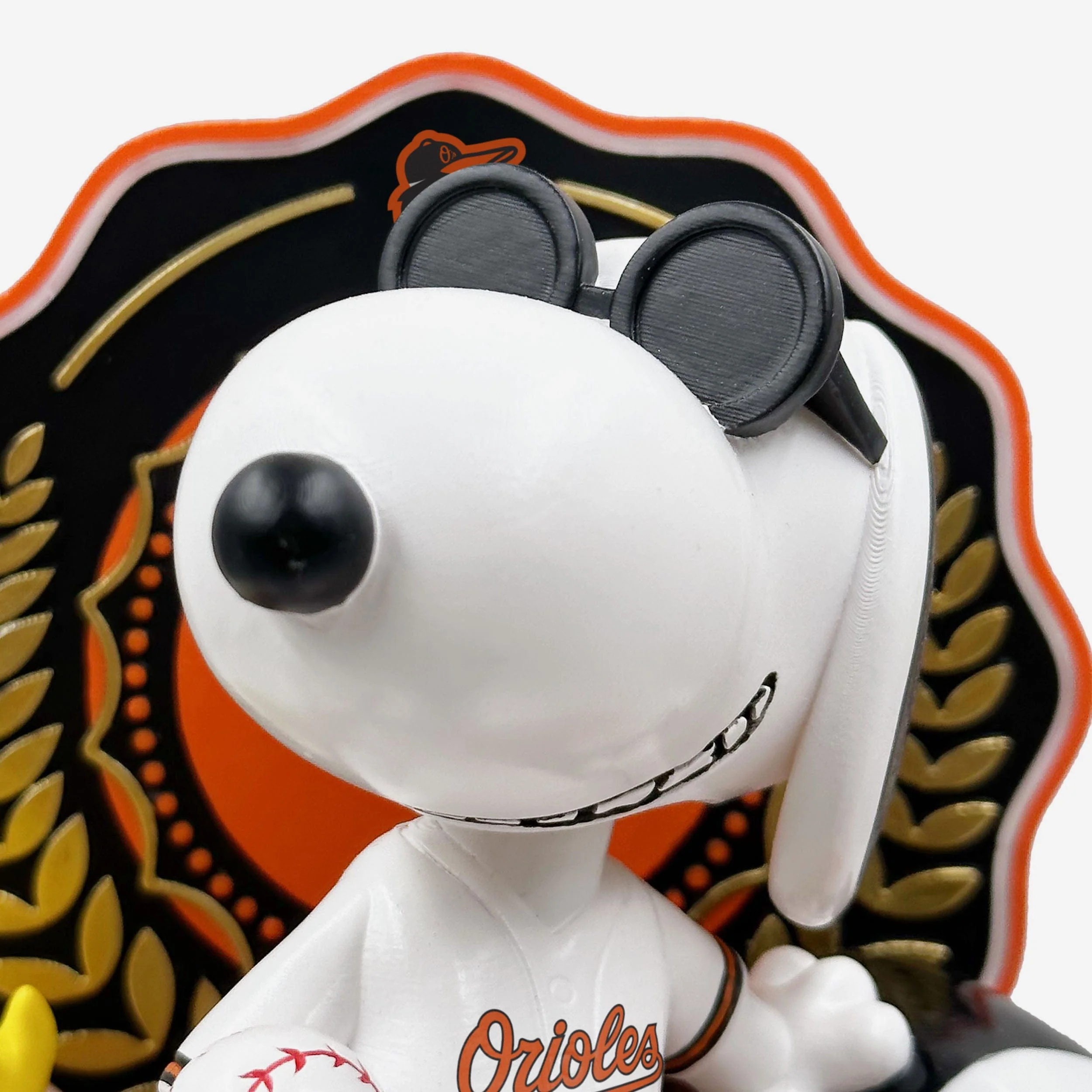 Baltimore Orioles Snoopy & Woodstock Joe Cool Peanuts Dual Bobblehead - Image 2