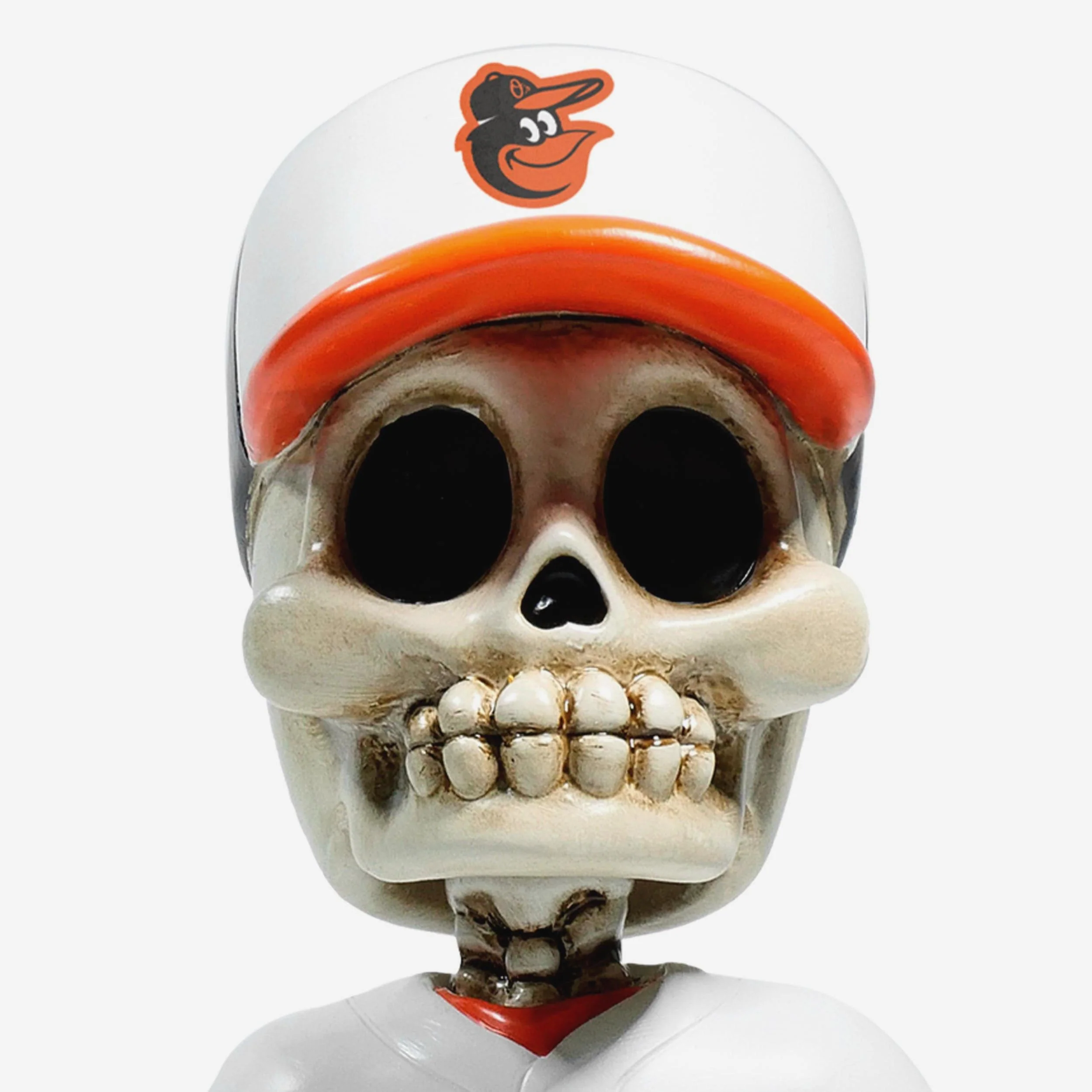 Baltimore Orioles Team Skull Mini Bobblehead - Image 2