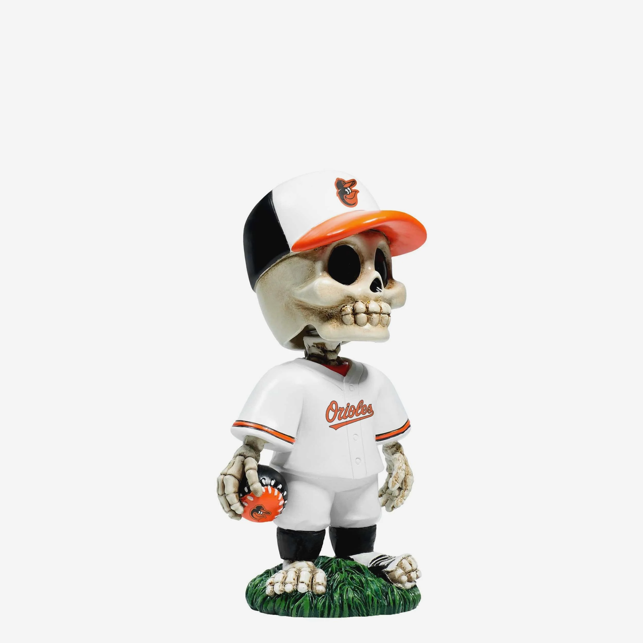 Baltimore Orioles Team Skull Mini Bobblehead - Image 4