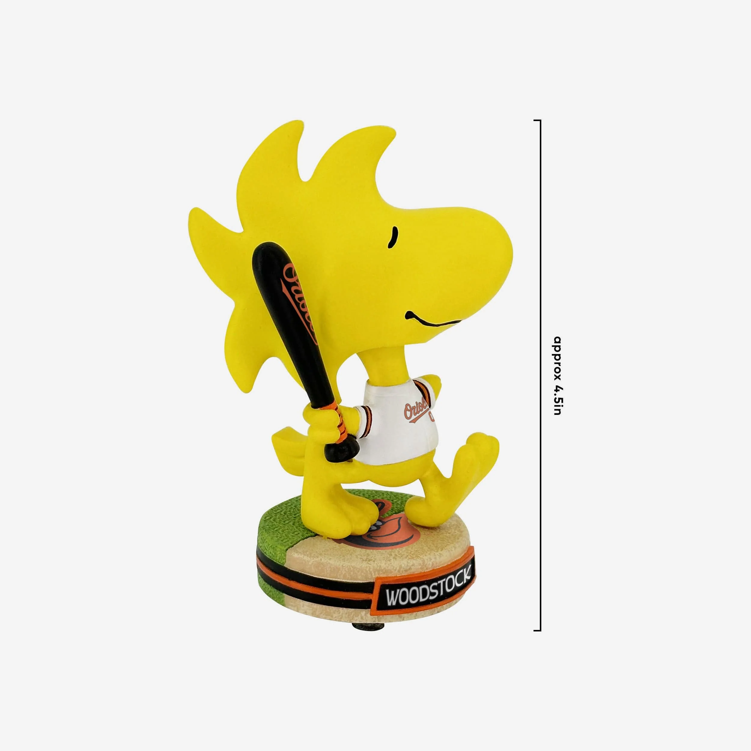 Baltimore Orioles Woodstock Peanuts Mini Bighead Bobblehead - Image 4