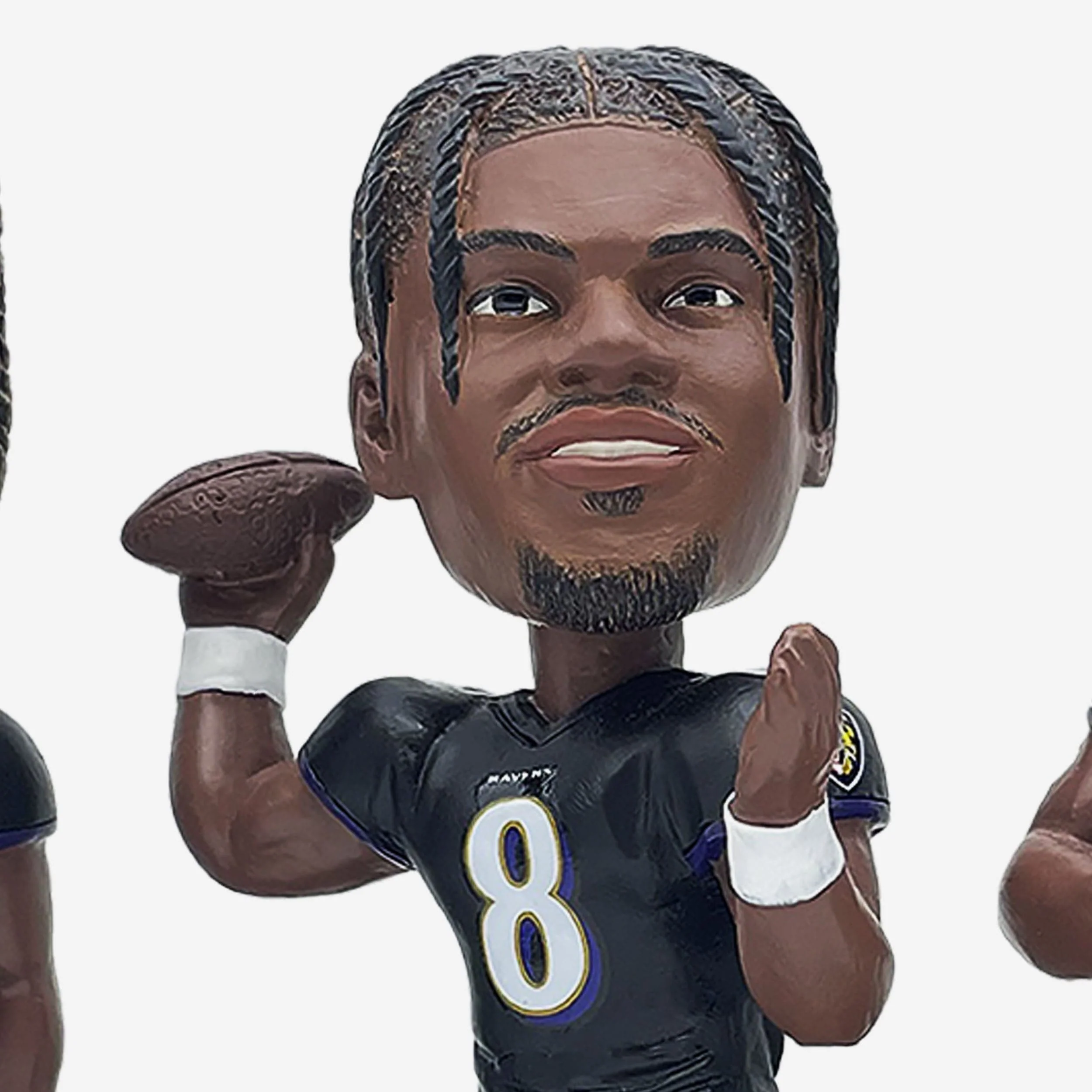 Baltimore Ravens 2023 AFC North Division Champions Mini Bobblehead Scene - Image 2