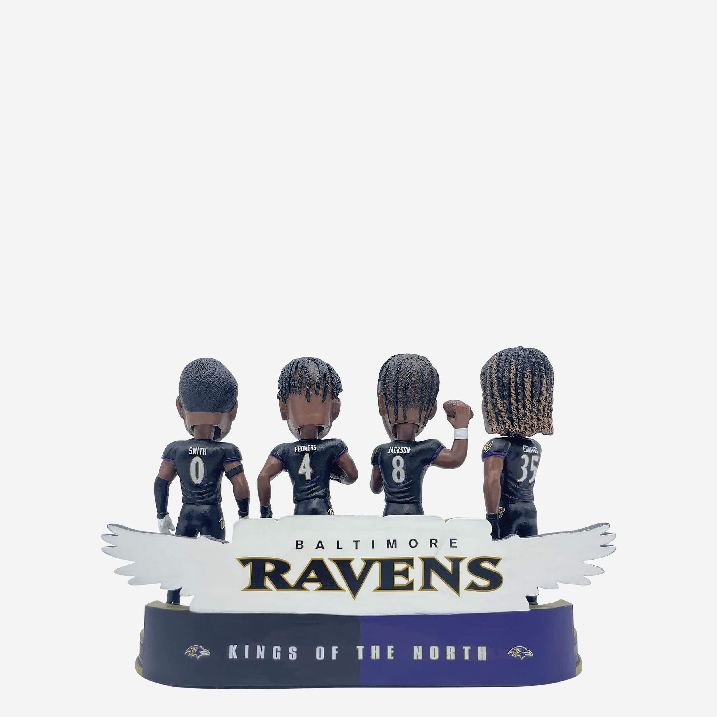 Baltimore Ravens 2023 AFC North Division Champions Mini Bobblehead Scene - Image 6